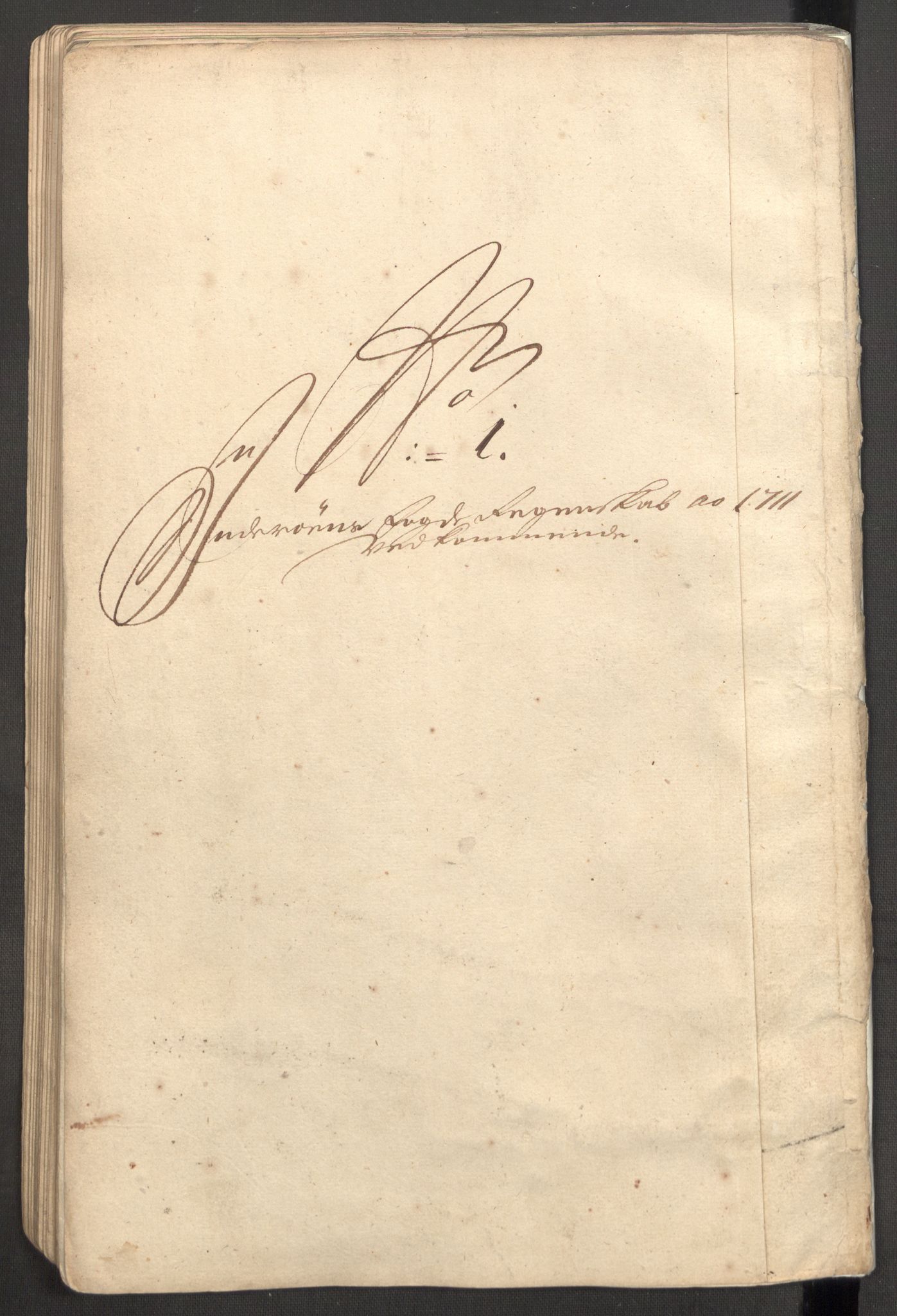 Rentekammeret inntil 1814, Reviderte regnskaper, Fogderegnskap, AV/RA-EA-4092/R63/L4319: Fogderegnskap Inderøy, 1711, p. 122