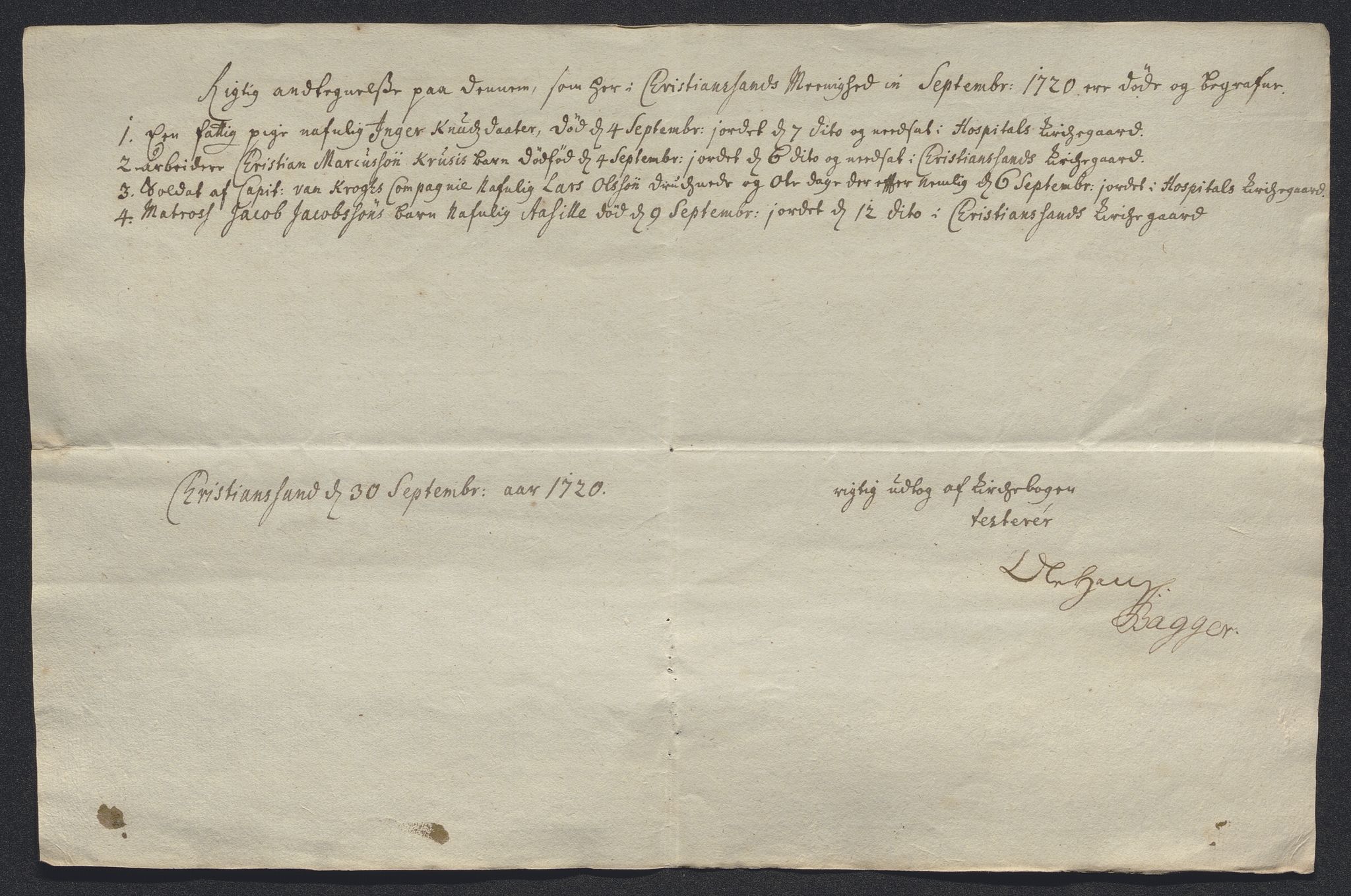 Rentekammeret inntil 1814, Reviderte regnskaper, Byregnskaper, AV/RA-EA-4066/R/Rm/L0286: [M19] Sikt og sakefall, 1719-1727, p. 63