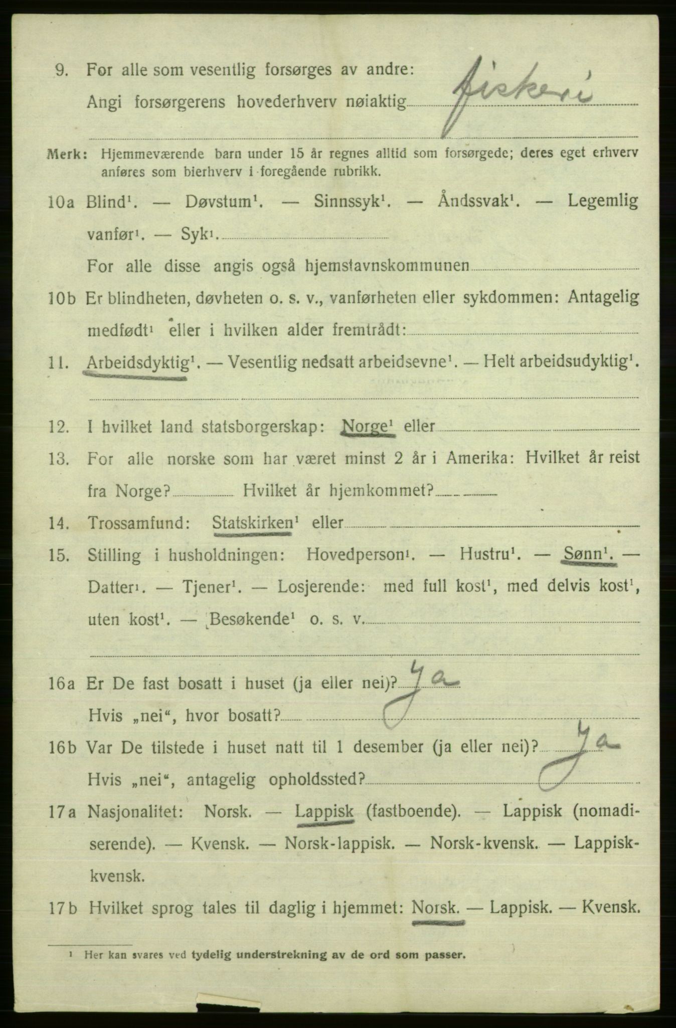 SATØ, 1920 census for Måsøy, 1920, p. 4419