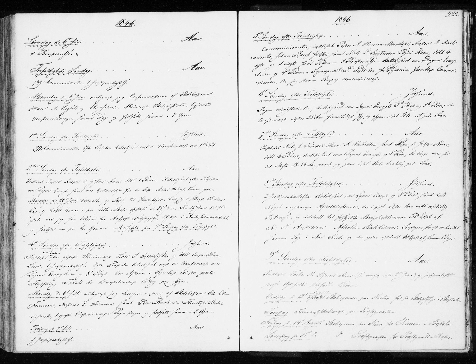 Ministerialprotokoller, klokkerbøker og fødselsregistre - Sør-Trøndelag, SAT/A-1456/655/L0676: Parish register (official) no. 655A05, 1830-1847, p. 322
