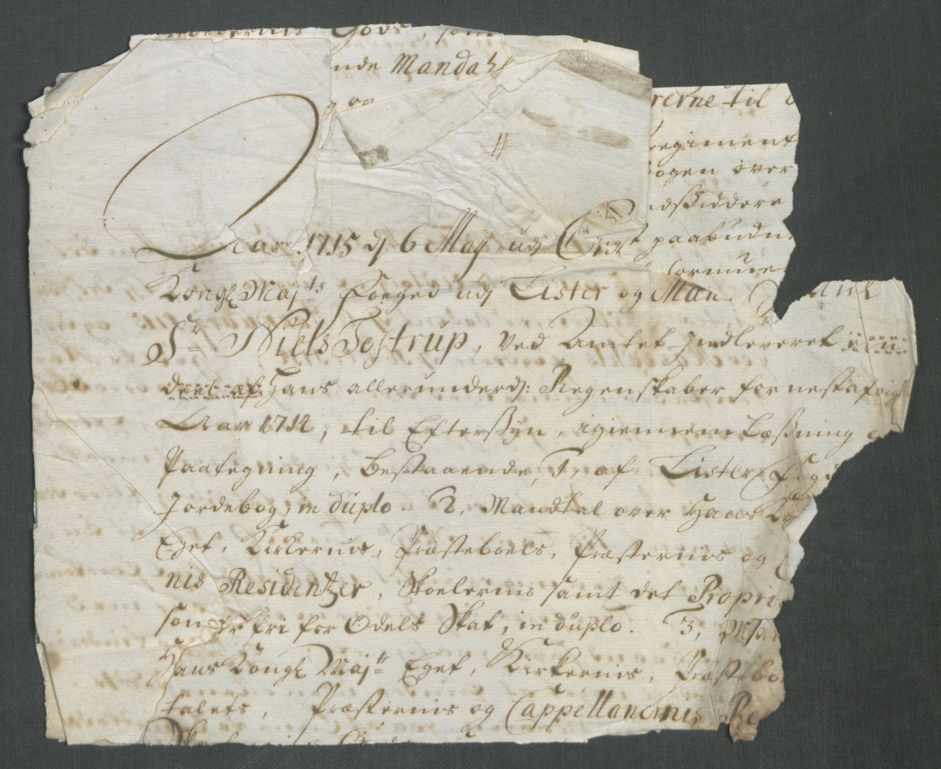 Rentekammeret inntil 1814, Reviderte regnskaper, Fogderegnskap, RA/EA-4092/R43/L2558: Fogderegnskap Lista og Mandal, 1714, p. 211