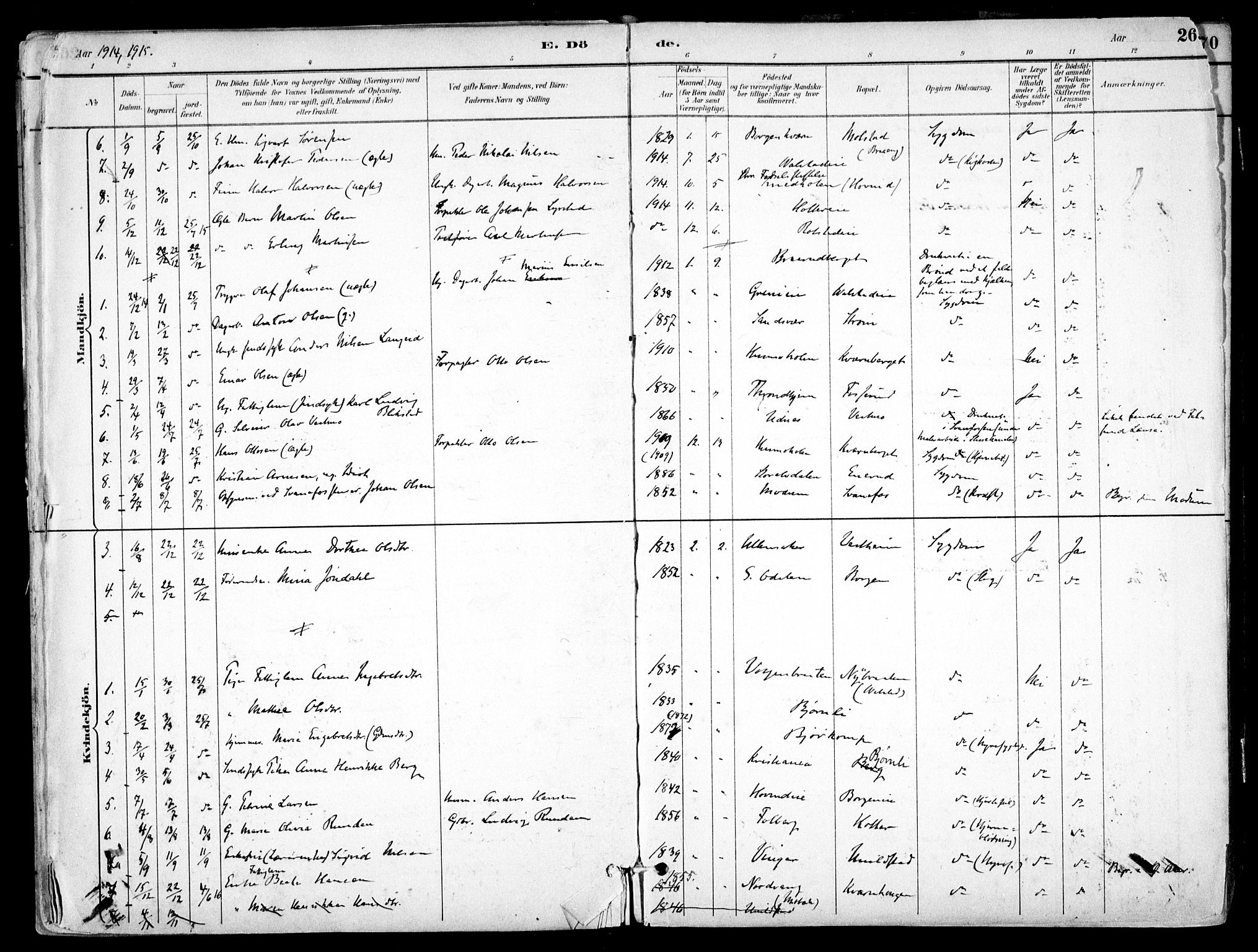 Nes prestekontor Kirkebøker, SAO/A-10410/F/Fb/L0002: Parish register (official) no. II 2, 1883-1918, p. 265