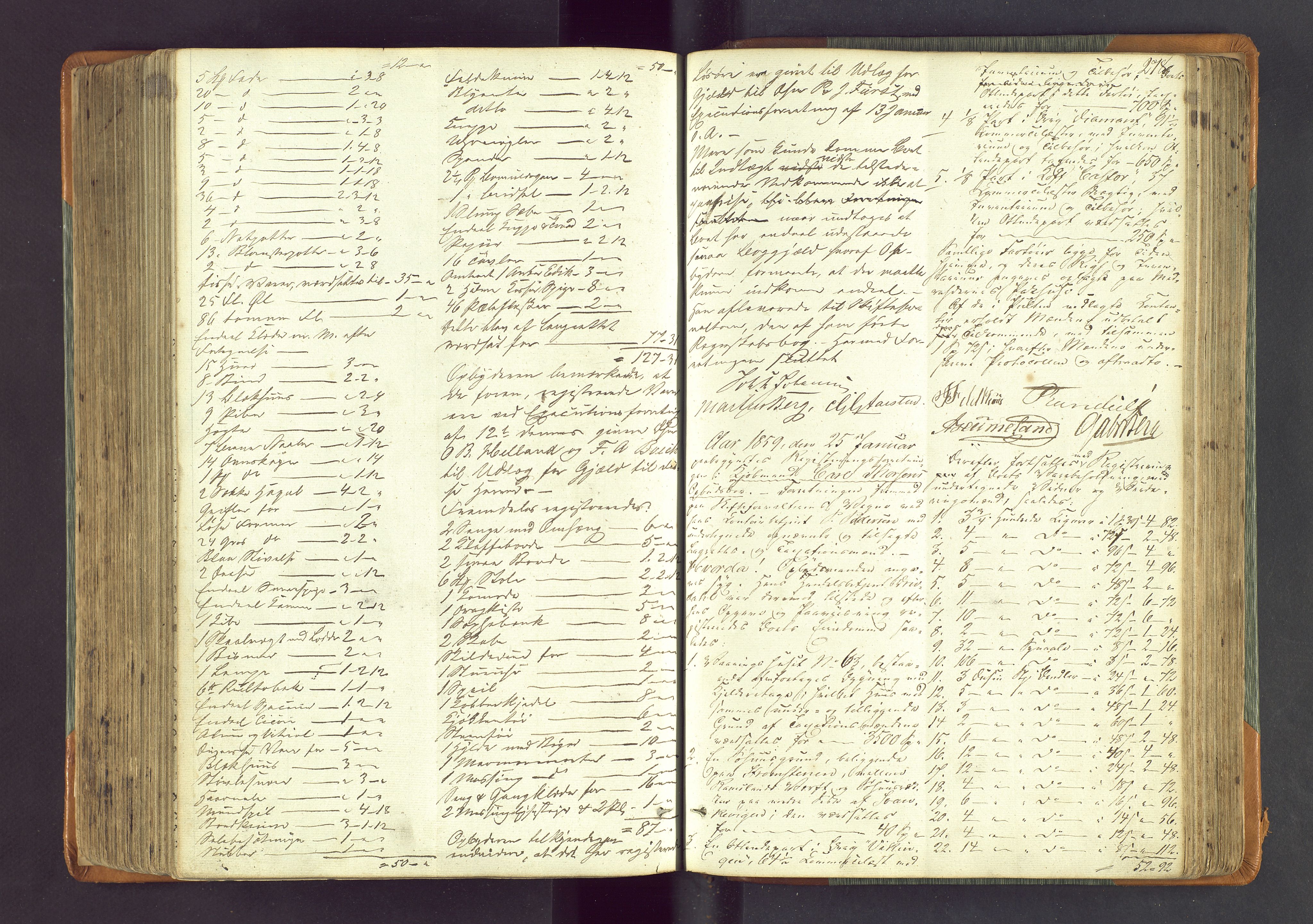 Stavanger byfogd, AV/SAST-A-101408/001/5/50/503BA/L0002: Registreringsprotokoll, 1846-1864, p. 278