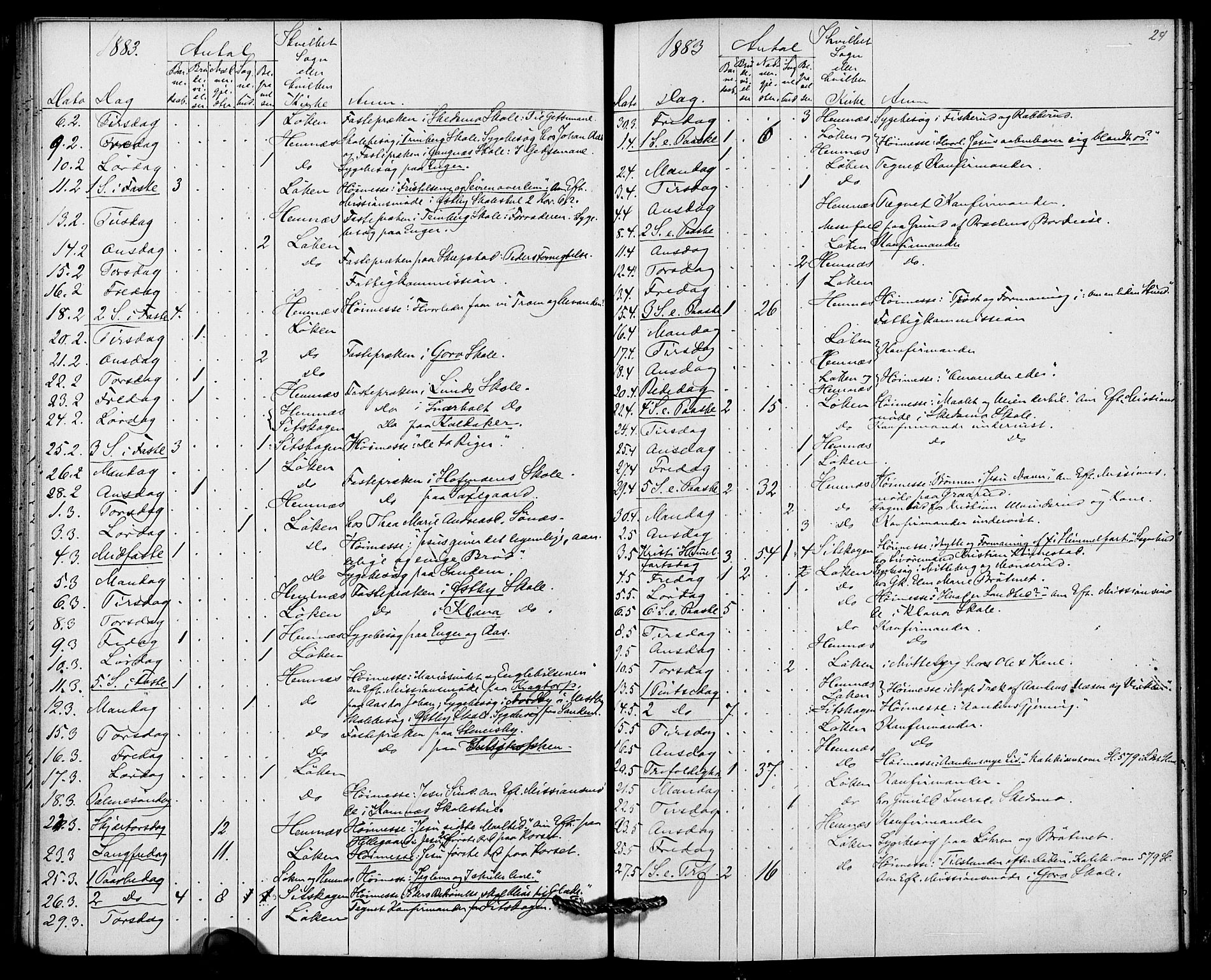 Høland prestekontor Kirkebøker, AV/SAO-A-10346a/I/Ia/L0001: Diary records no. I 1, 1877-1886, p. 24