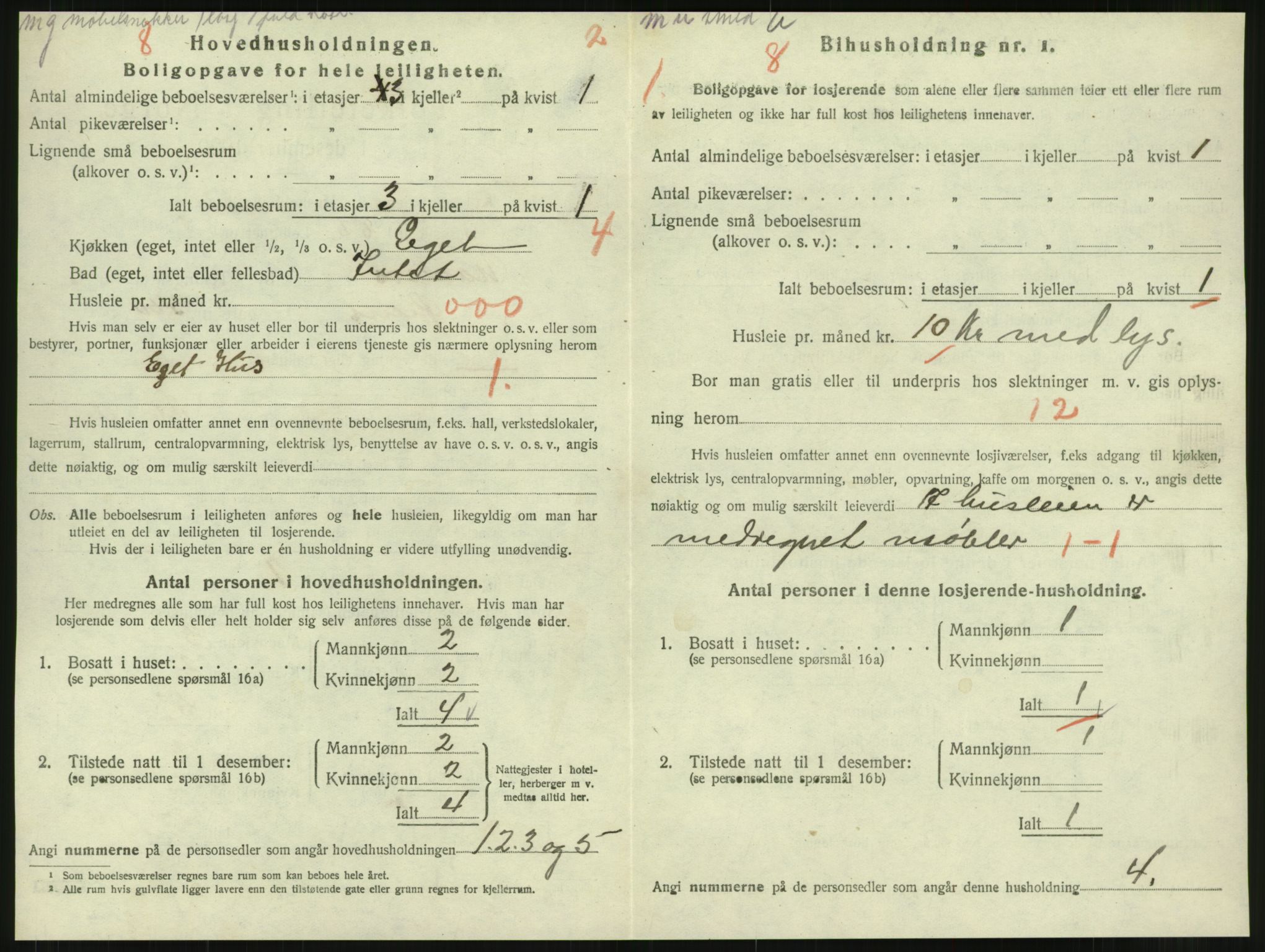 SAT, 1920 census for Namsos, 1920, p. 1978