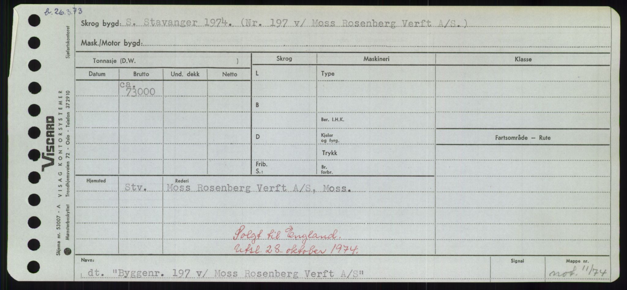 Sjøfartsdirektoratet med forløpere, Skipsmålingen, RA/S-1627/H/Hd/L0006: Fartøy, Byg-Båt, p. 533