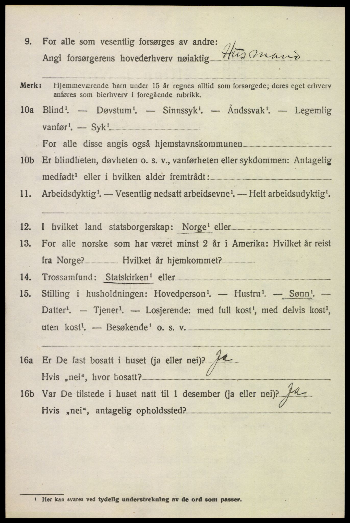 SAH, 1920 census for Østre Gausdal, 1920, p. 1897