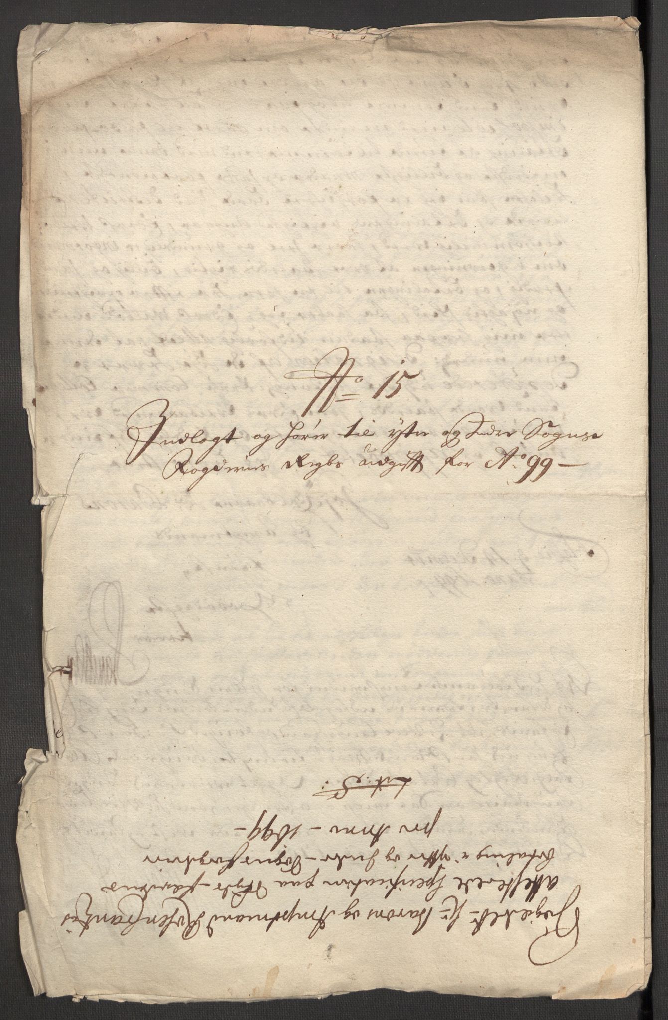 Rentekammeret inntil 1814, Reviderte regnskaper, Fogderegnskap, AV/RA-EA-4092/R52/L3310: Fogderegnskap Sogn, 1698-1699, p. 485