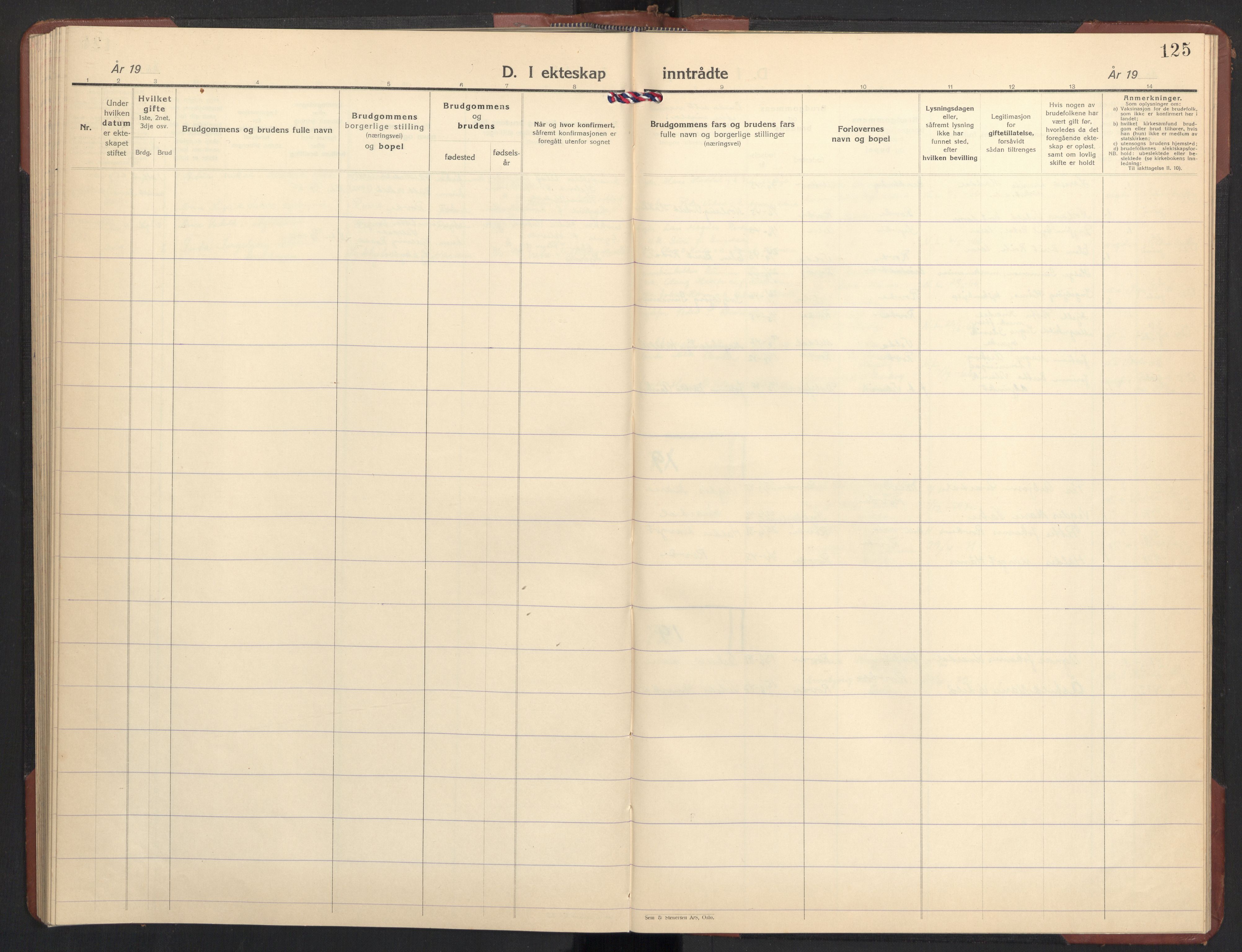 Ministerialprotokoller, klokkerbøker og fødselsregistre - Møre og Romsdal, AV/SAT-A-1454/504/L0063: Parish register (copy) no. 504C05, 1939-1972, p. 125