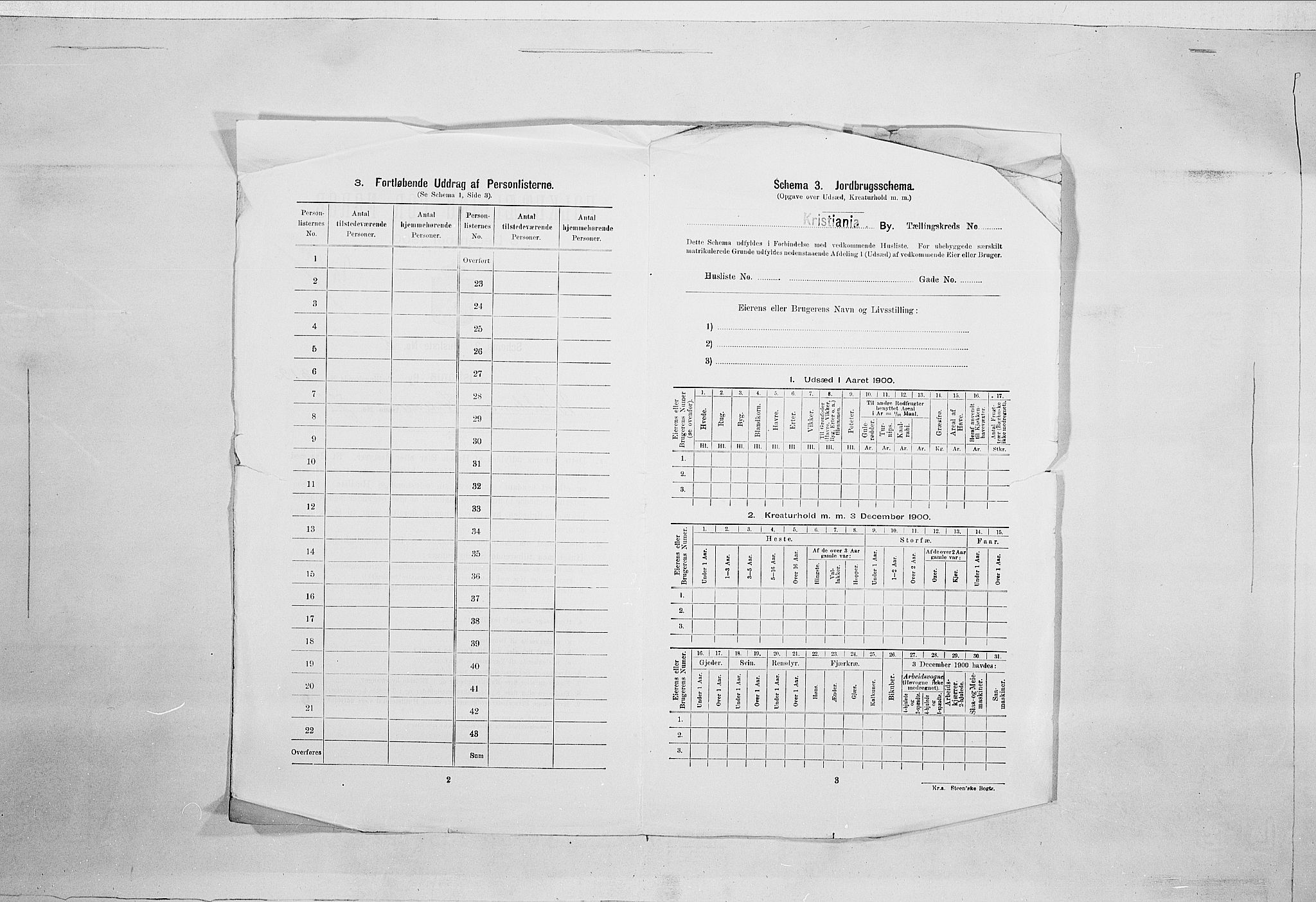 SAO, 1900 census for Kristiania, 1900, p. 110758