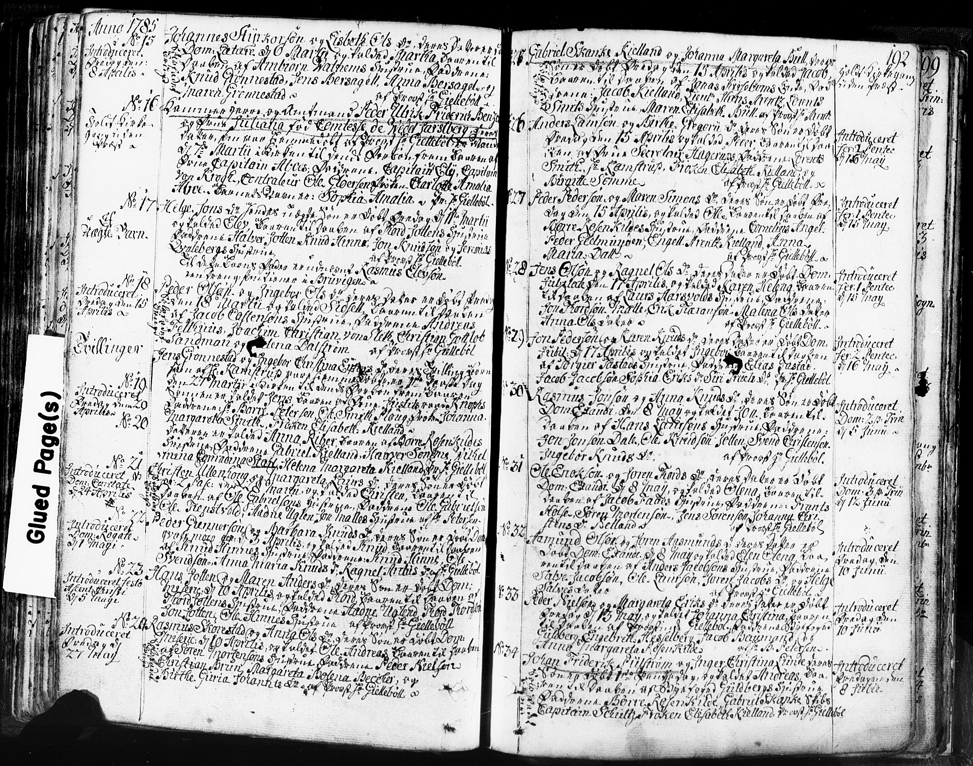 Domkirken sokneprestkontor, SAST/A-101812/001/30/30BB/L0004: Parish register (copy) no. B 4, 1752-1790, p. 192