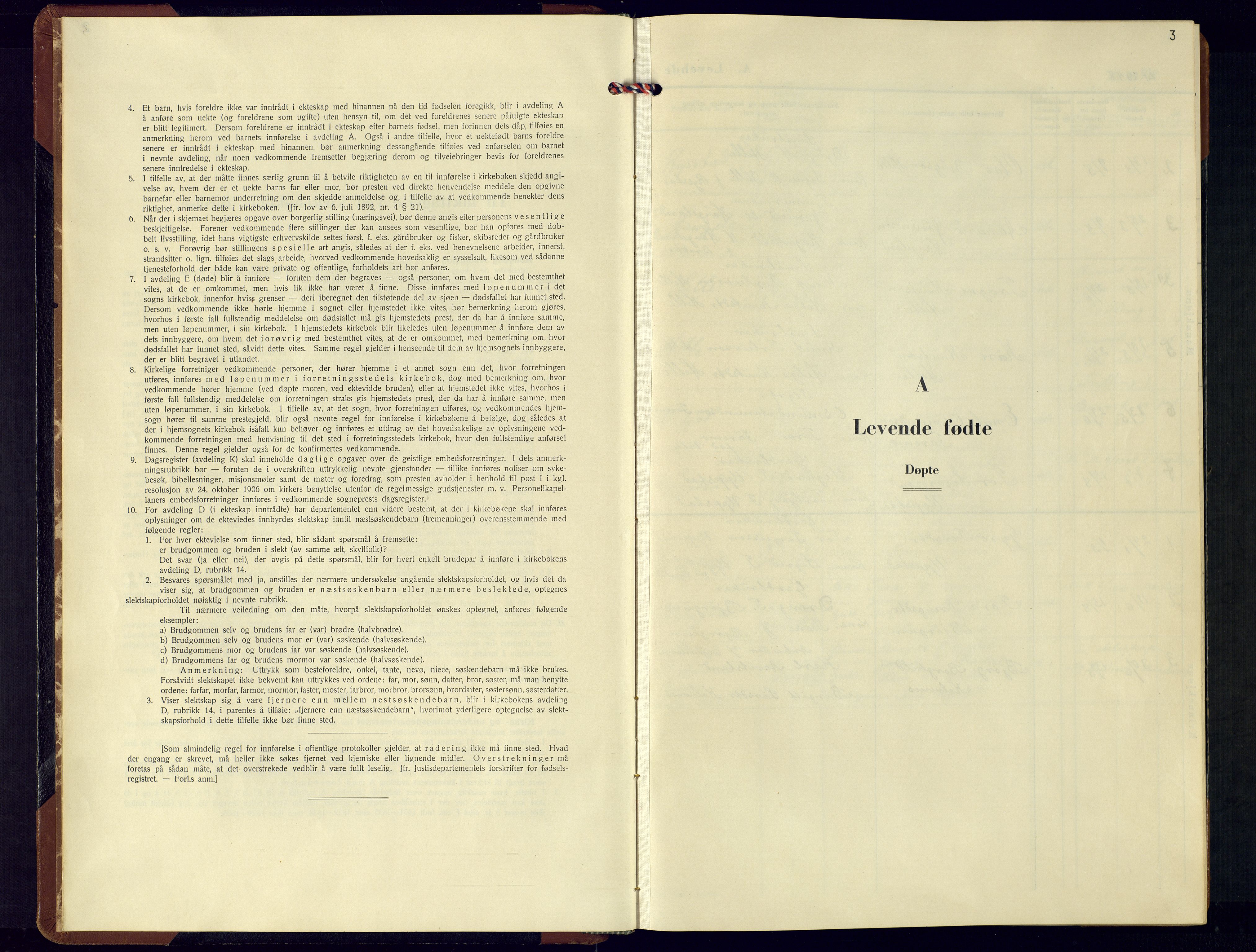 Valle sokneprestkontor, SAK/1111-0044/F/Fb/Fbb/L0004: Parish register (copy) no. B-4, 1948-1973, p. 3