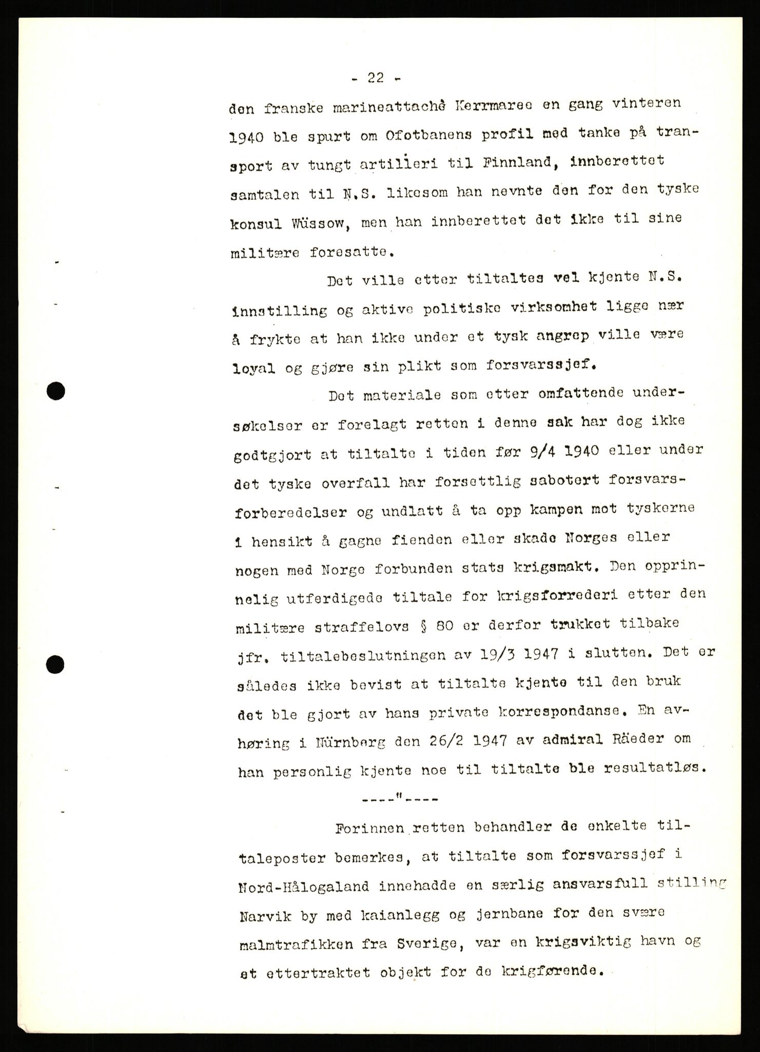 Forsvaret, Forsvarets krigshistoriske avdeling, AV/RA-RAFA-2017/Y/Yb/L0141: II-C-11-620  -  6. Divisjon: IR 15, 1940-1948, p. 404