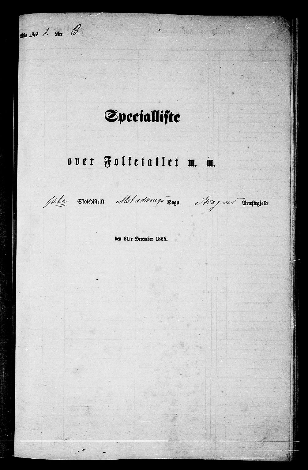 RA, 1865 census for Skogn, 1865, p. 41