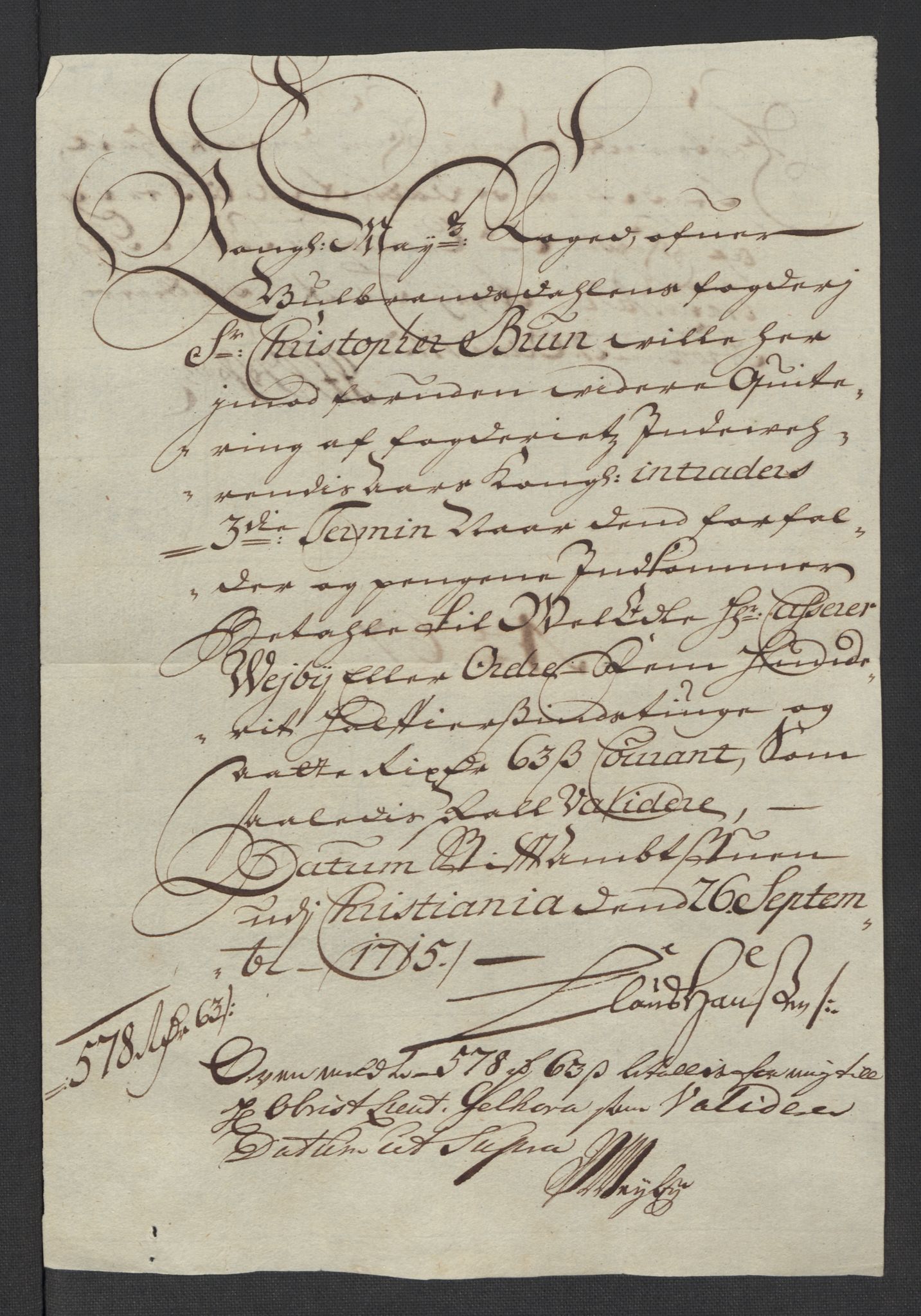 Rentekammeret inntil 1814, Reviderte regnskaper, Fogderegnskap, AV/RA-EA-4092/R17/L1184: Fogderegnskap Gudbrandsdal, 1715, p. 284