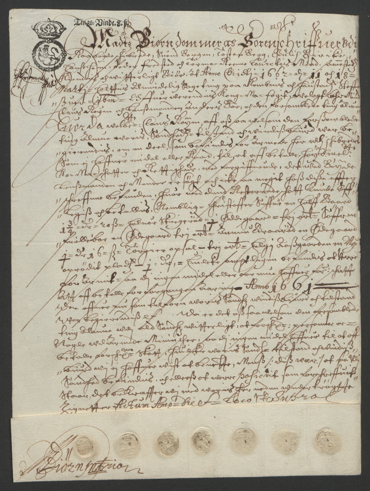 Rentekammeret inntil 1814, Reviderte regnskaper, Fogderegnskap, AV/RA-EA-4092/R32/L1838: Fogderegnskap Jarlsberg grevskap, 1661-1663, p. 315