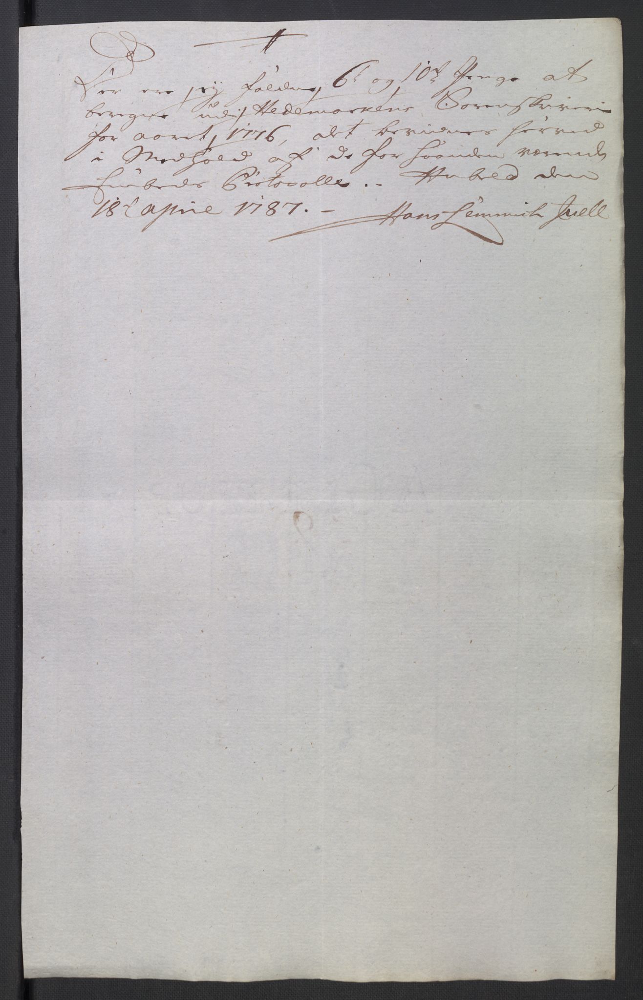 Rentekammeret inntil 1814, Reviderte regnskaper, Mindre regnskaper, AV/RA-EA-4068/Rb/L0014: Opplands amt, 1771-1779, p. 692