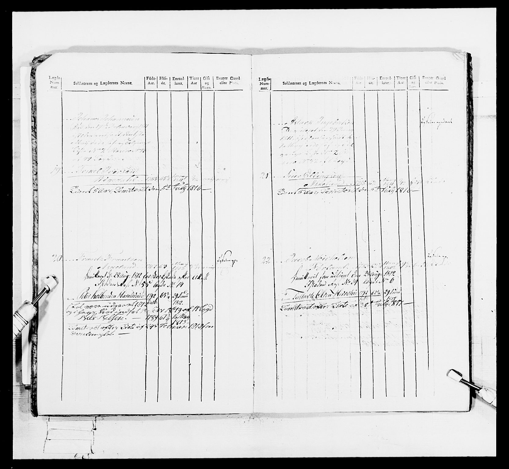 Generalitets- og kommissariatskollegiet, Det kongelige norske kommissariatskollegium, AV/RA-EA-5420/E/Eh/L0113: Vesterlenske nasjonale infanteriregiment, 1812, p. 547