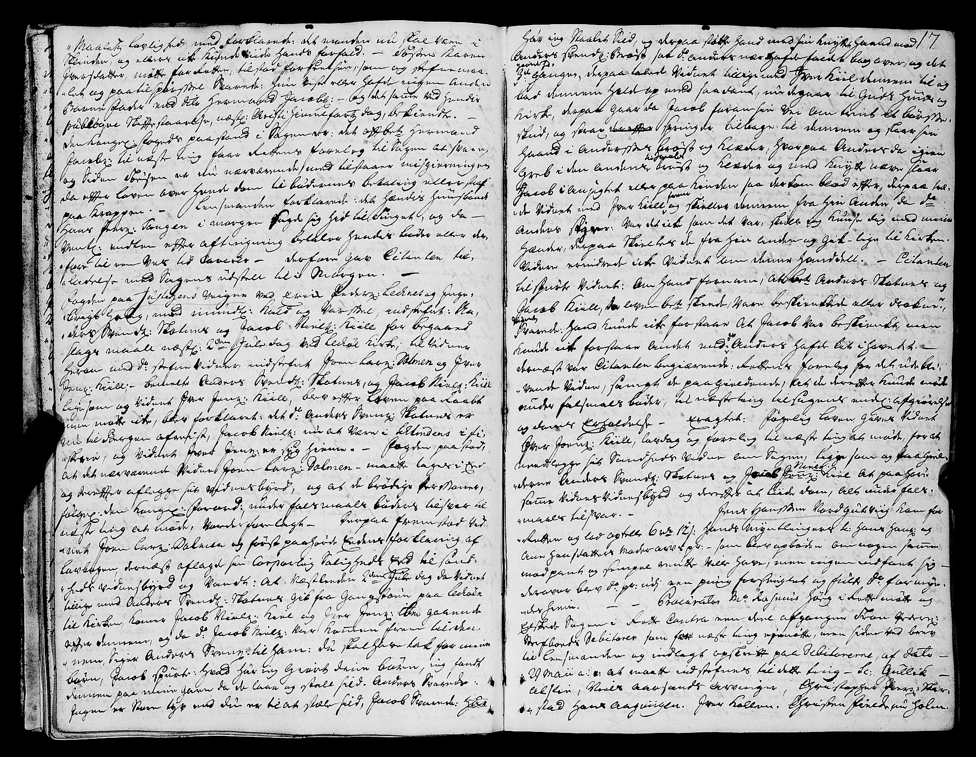 Namdal sorenskriveri, AV/SAT-A-4133/1/1/1A/L0008: Tingbok, 1742-1746, p. 16b-17a