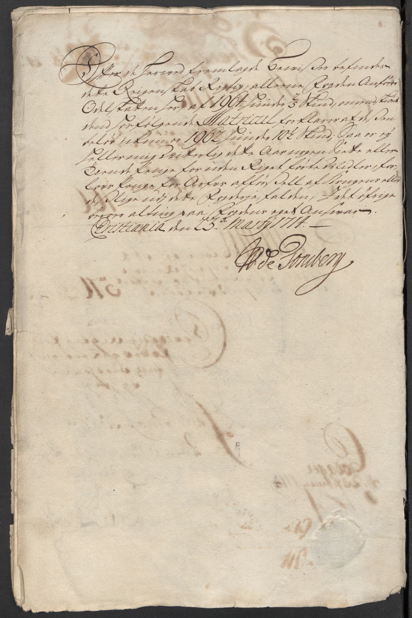 Rentekammeret inntil 1814, Reviderte regnskaper, Fogderegnskap, AV/RA-EA-4092/R16/L1050: Fogderegnskap Hedmark, 1713, p. 14