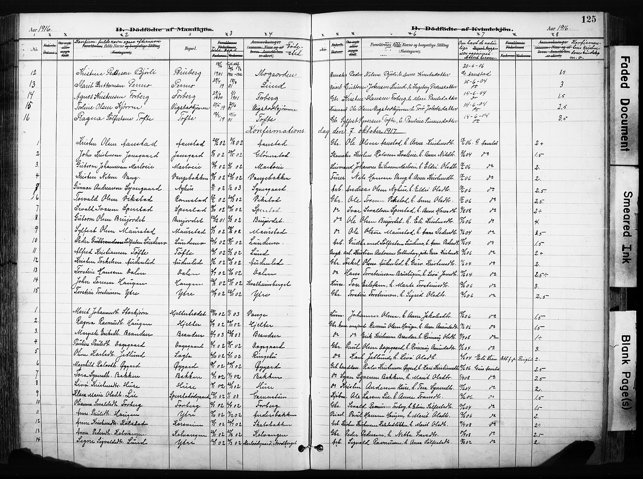 Skjåk prestekontor, SAH/PREST-072/H/Ha/Hab/L0003: Parish register (copy) no. 3, 1893-1932, p. 125