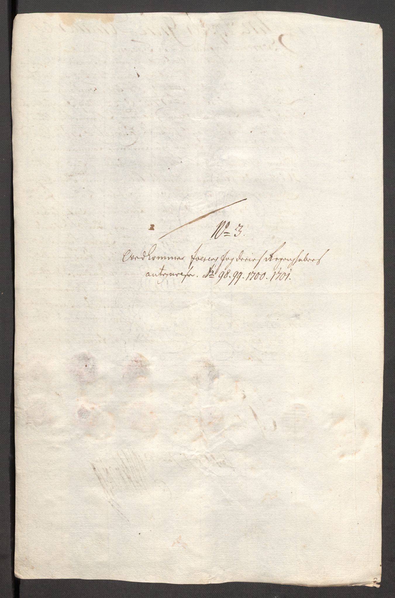 Rentekammeret inntil 1814, Reviderte regnskaper, Fogderegnskap, AV/RA-EA-4092/R57/L3854: Fogderegnskap Fosen, 1700-1701, p. 419