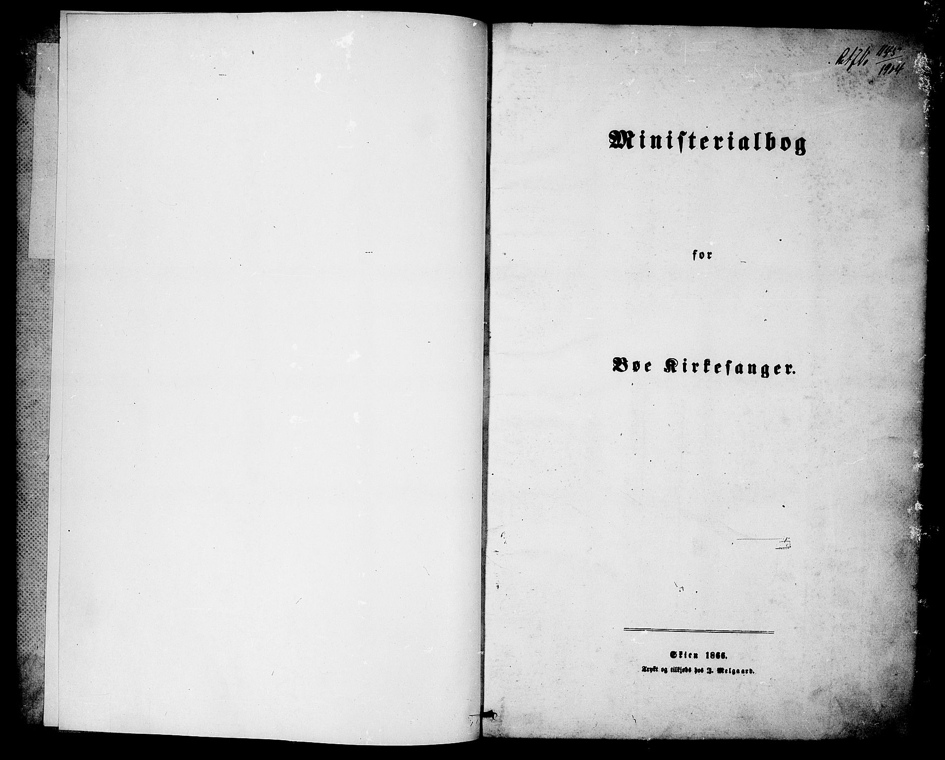 Bø kirkebøker, SAKO/A-257/G/Ga/L0003: Parish register (copy) no. 3, 1866-1875