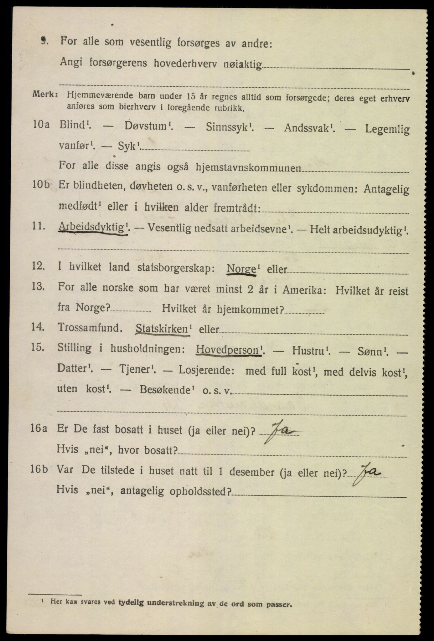 SAK, 1920 census for Kvås, 1920, p. 355