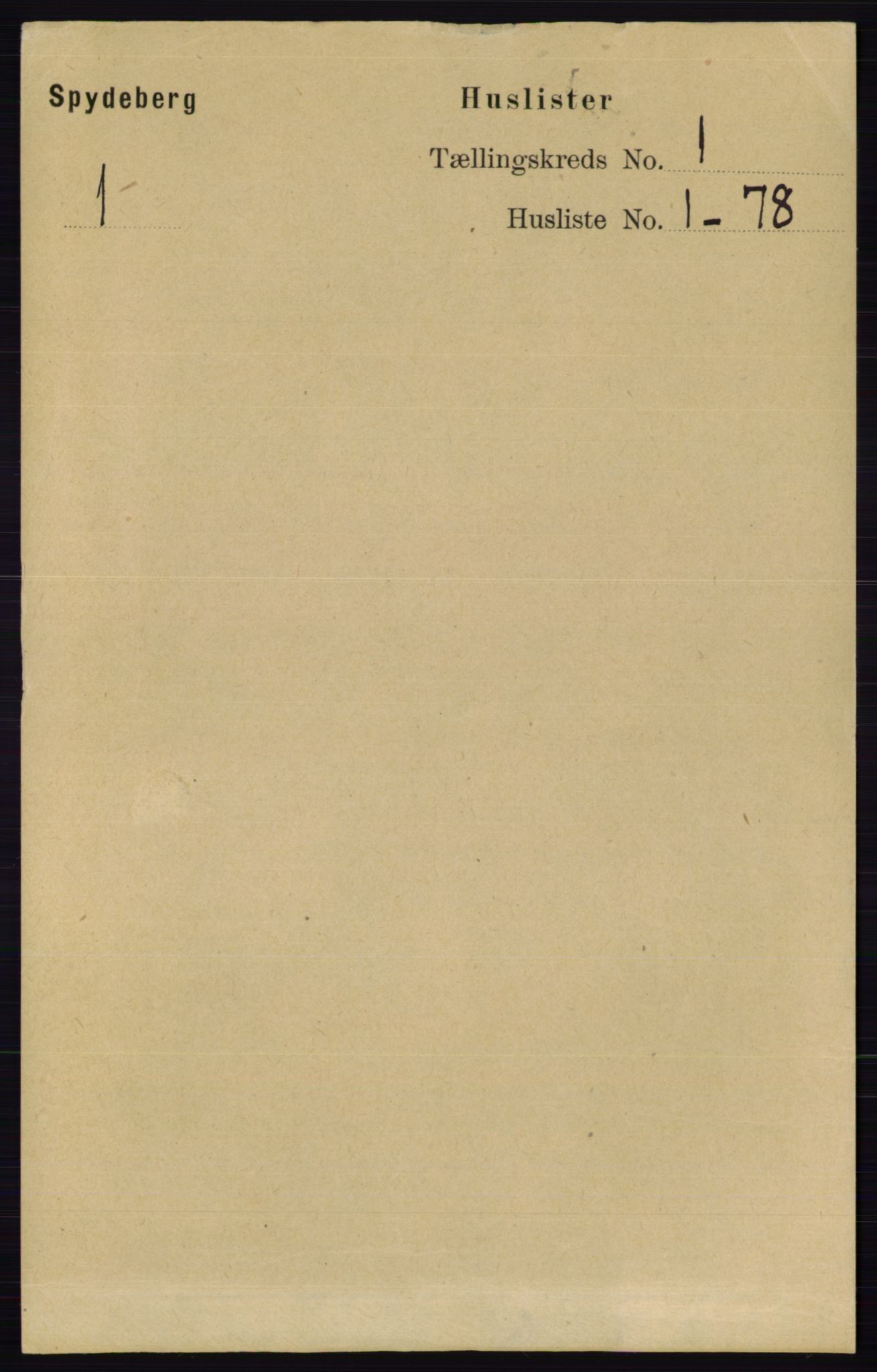 RA, 1891 census for 0123 Spydeberg, 1891, p. 35