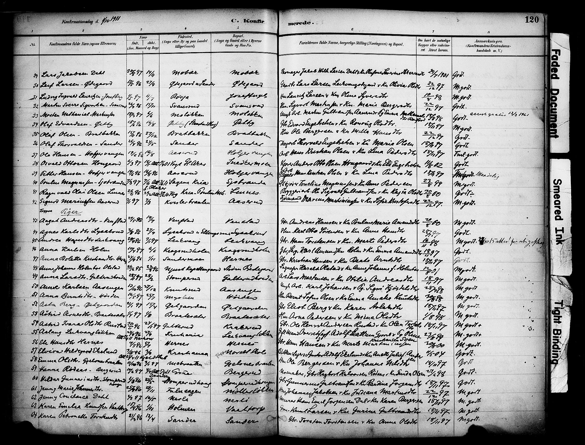 Sør-Odal prestekontor, SAH/PREST-030/H/Ha/Haa/L0007: Parish register (official) no. 7, 1886-1925, p. 120