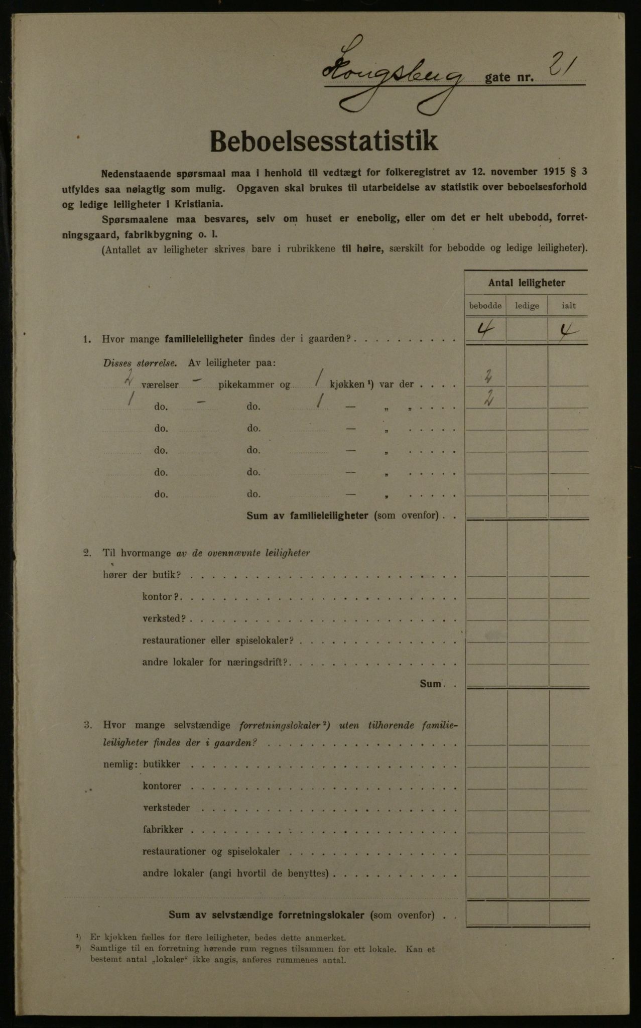 OBA, Municipal Census 1923 for Kristiania, 1923, p. 59322