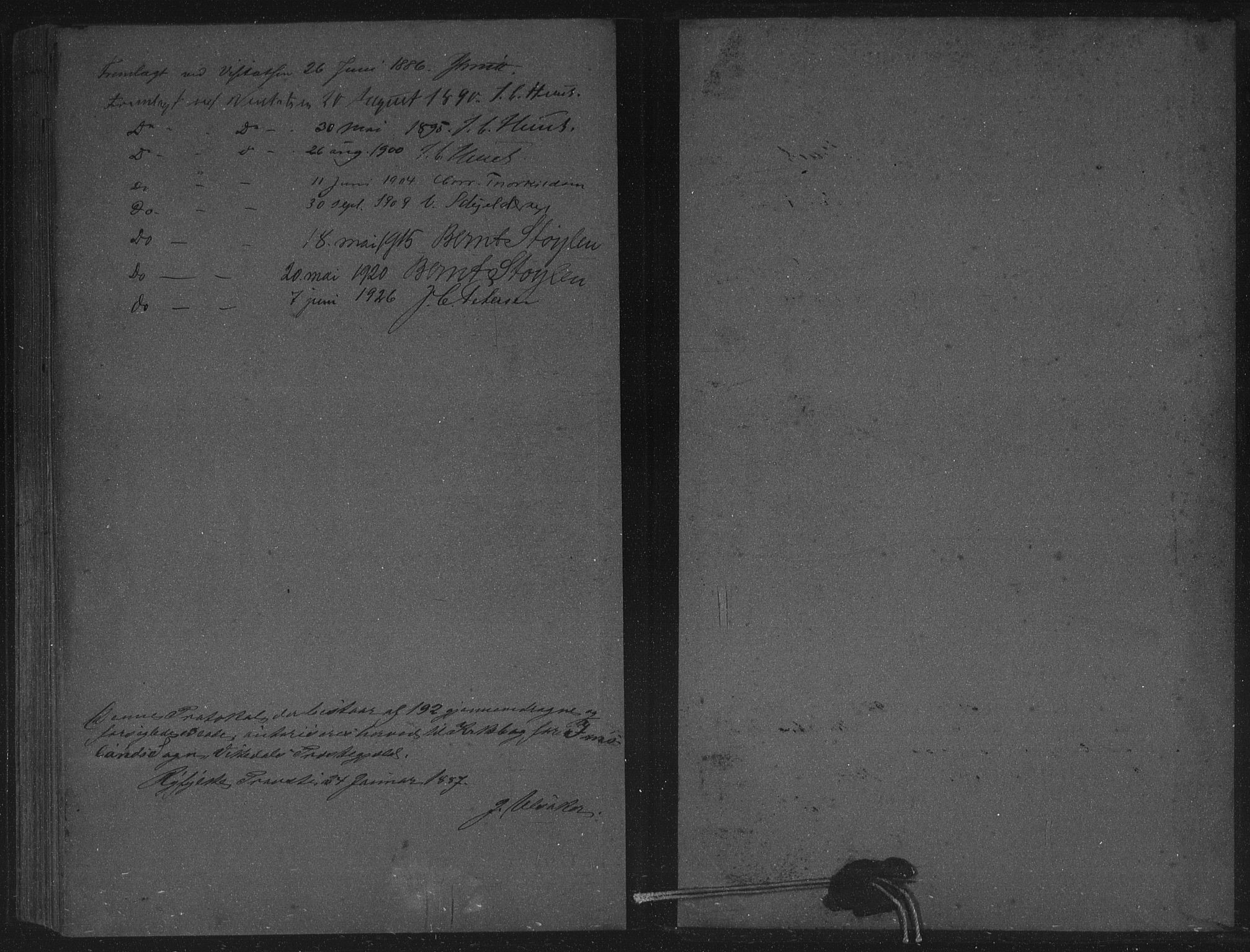 Vikedal sokneprestkontor, SAST/A-101840/01/IV: Parish register (official) no. A 12, 1886-1929