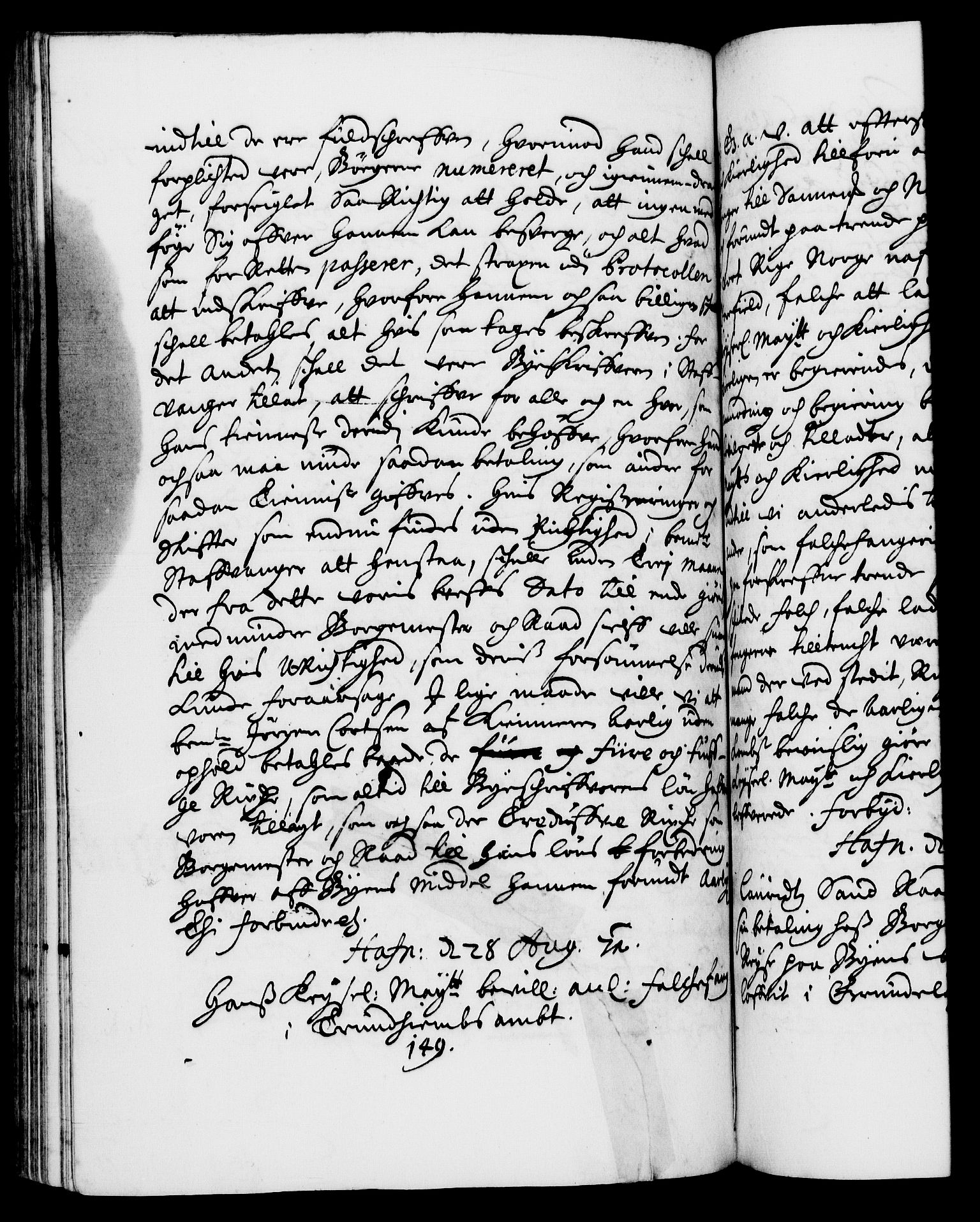 Danske Kanselli 1572-1799, RA/EA-3023/F/Fc/Fca/Fcaa/L0011: Norske registre (mikrofilm), 1670-1673, p. 466b