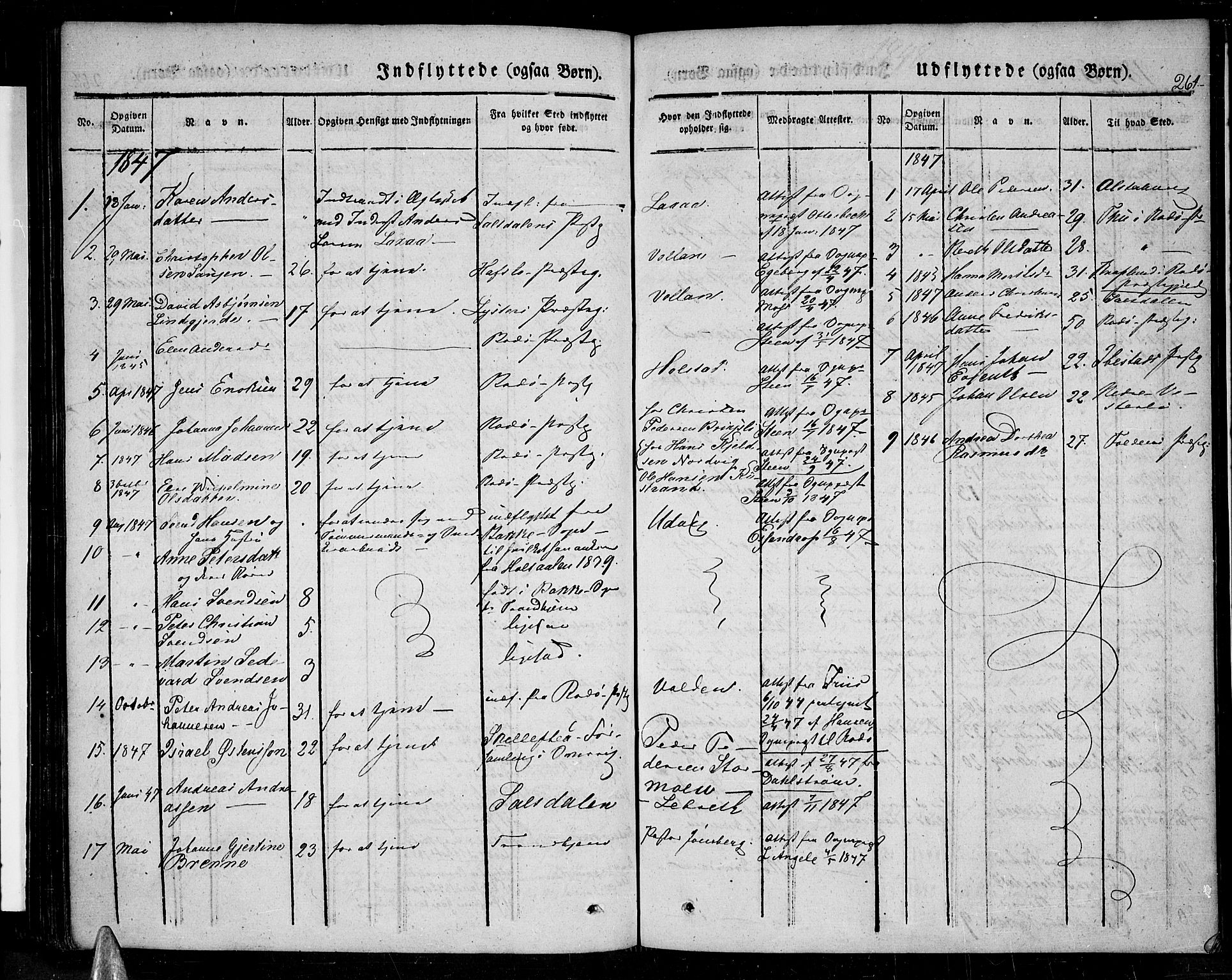 Ministerialprotokoller, klokkerbøker og fødselsregistre - Nordland, AV/SAT-A-1459/852/L0737: Parish register (official) no. 852A07, 1833-1849, p. 264