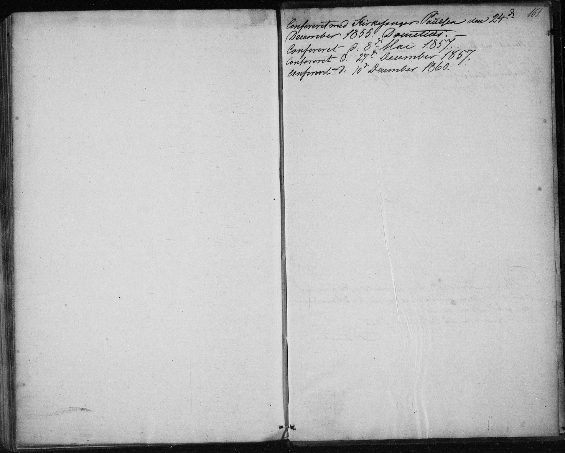 Ministerialprotokoller, klokkerbøker og fødselsregistre - Nordland, SAT/A-1459/835/L0523: Parish register (official) no. 835A01, 1855-1865, p. 161