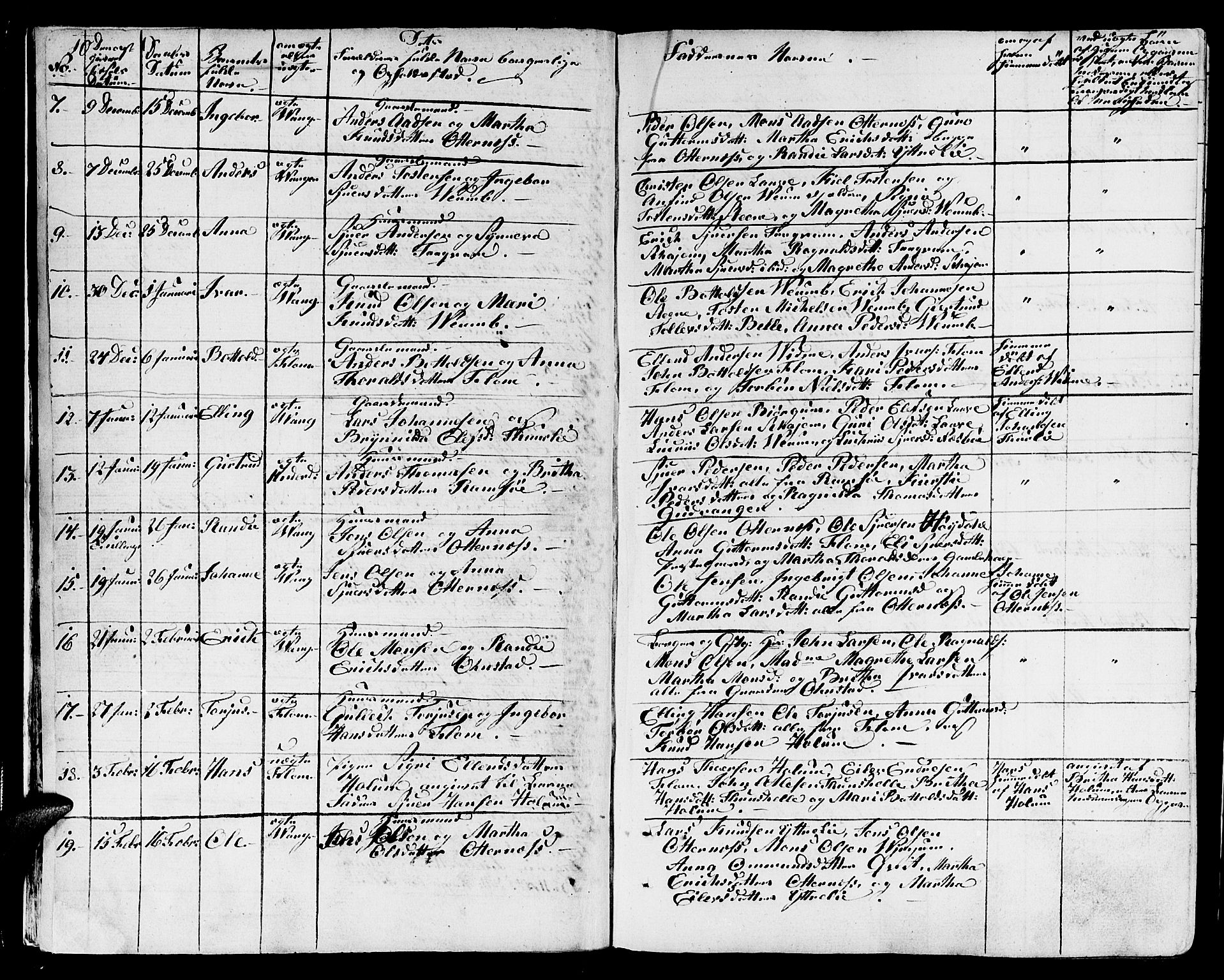 Aurland sokneprestembete, SAB/A-99937/H/Ha/Haa/L0006: Parish register (official) no. A 6, 1821-1859, p. 10