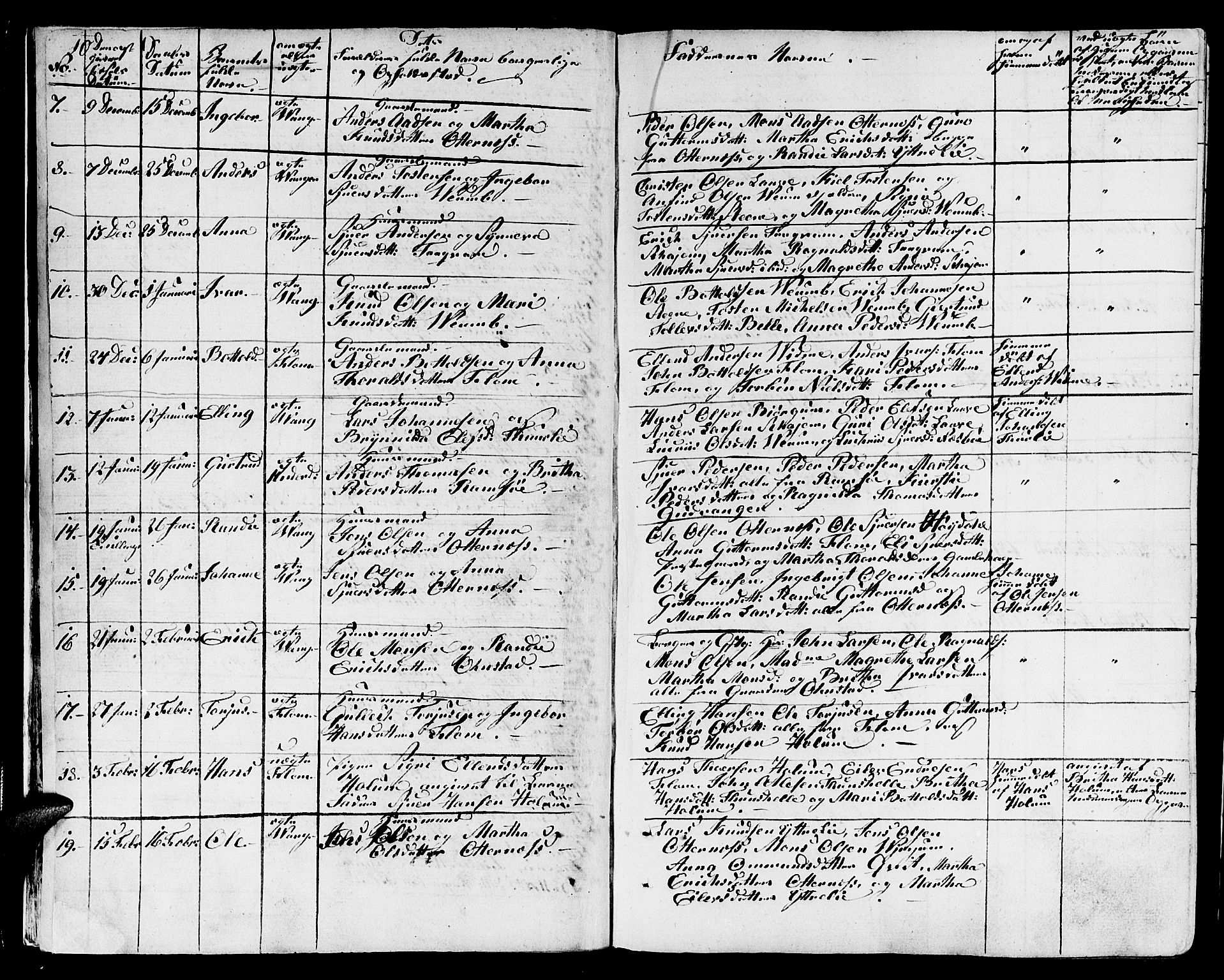 Aurland sokneprestembete, AV/SAB-A-99937/H/Ha/Haa/L0006: Parish register (official) no. A 6, 1821-1859, p. 10