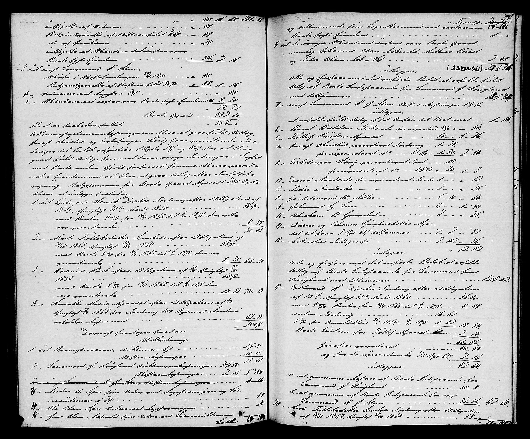 Sunnfjord tingrett, AV/SAB-A-3201/1/H/Hd/L0004: Skifteutlodningsprotokoll, 1868-1874, p. 293b-294a