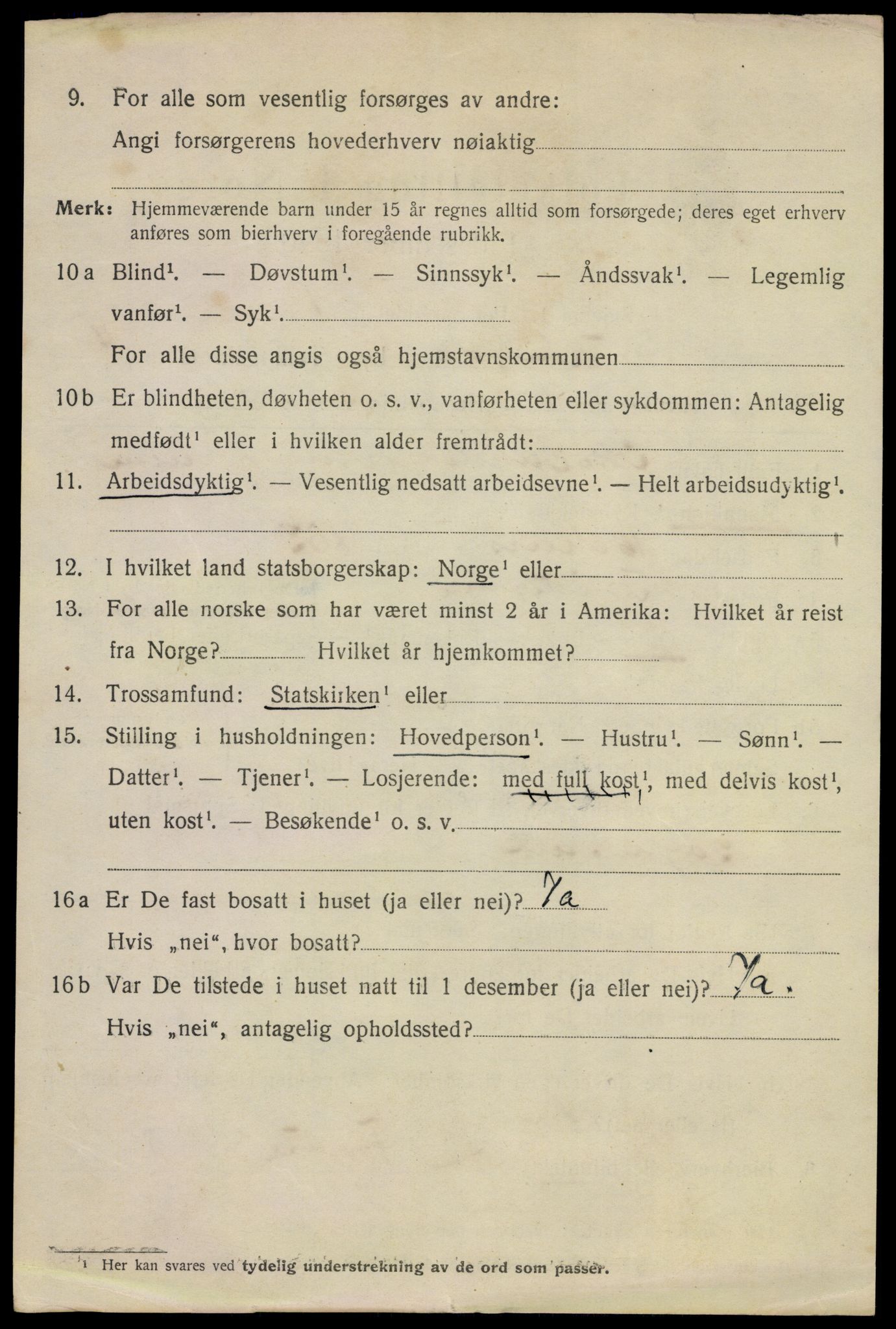 SAKO, 1920 census for Hønefoss, 1920, p. 5955