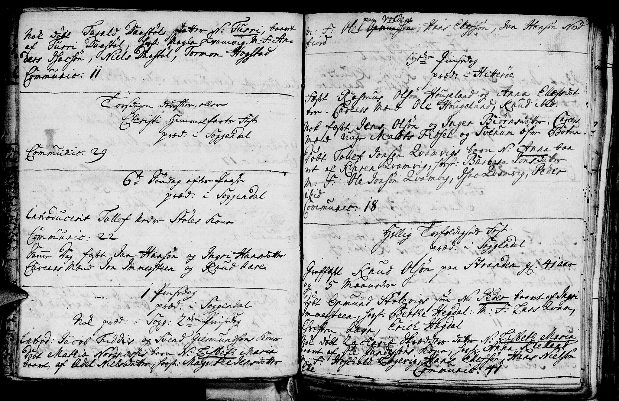 Sokndal sokneprestkontor, AV/SAST-A-101808: Parish register (official) no. A 1, 1729-1740