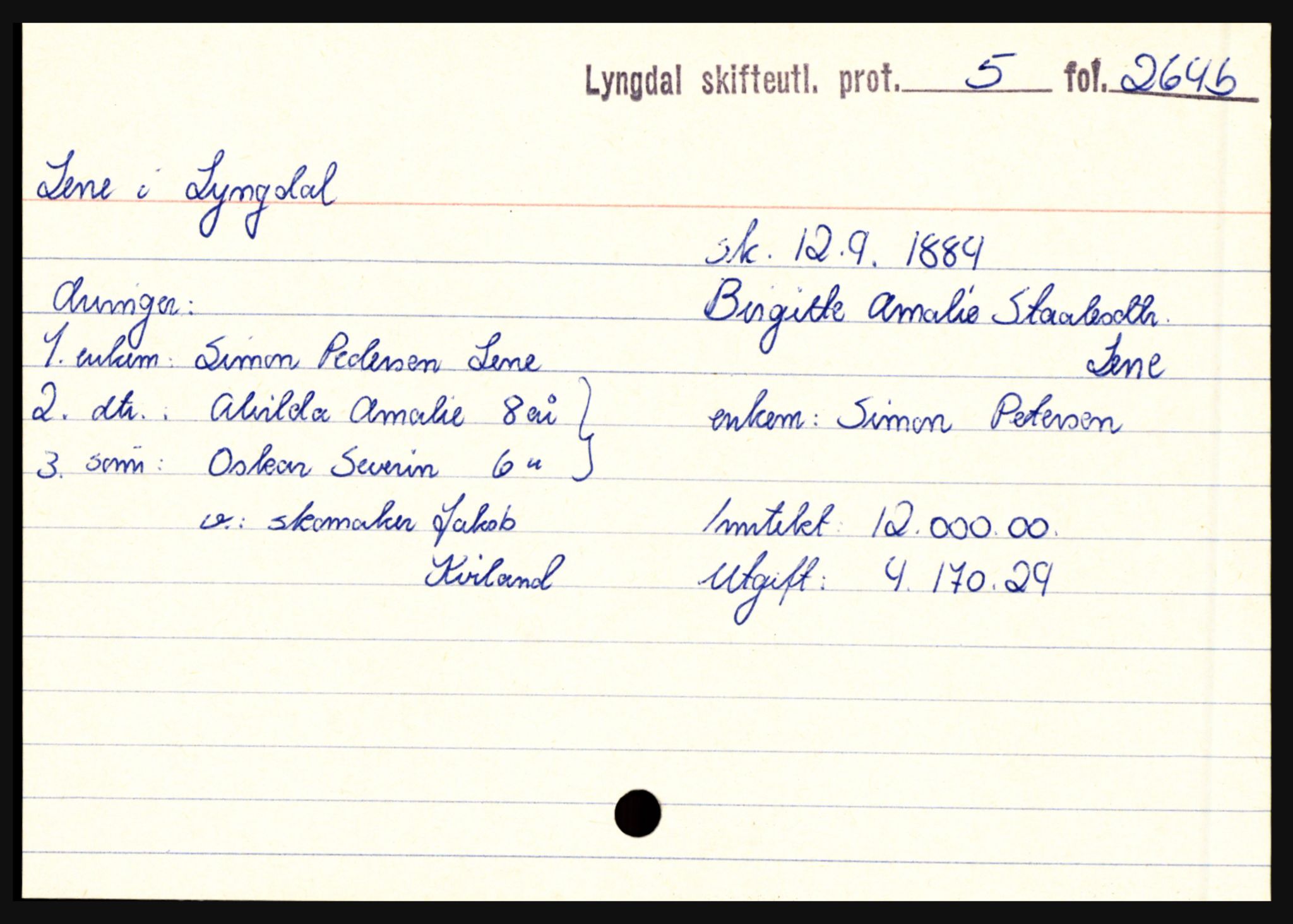 Lyngdal sorenskriveri, SAK/1221-0004/H, p. 6933