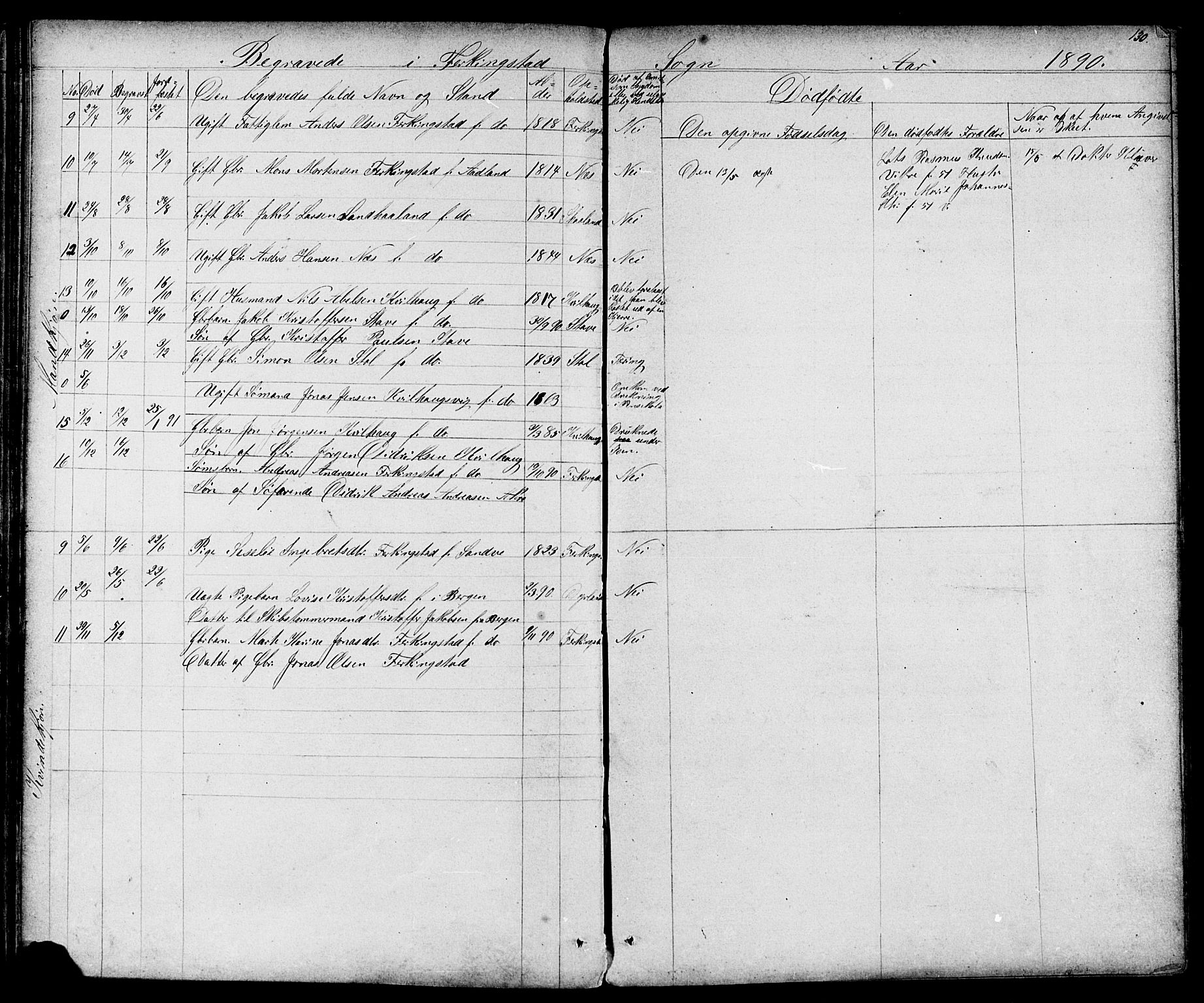 Skudenes sokneprestkontor, AV/SAST-A -101849/H/Ha/Hab/L0006: Parish register (copy) no. B 6, 1874-1908, p. 130