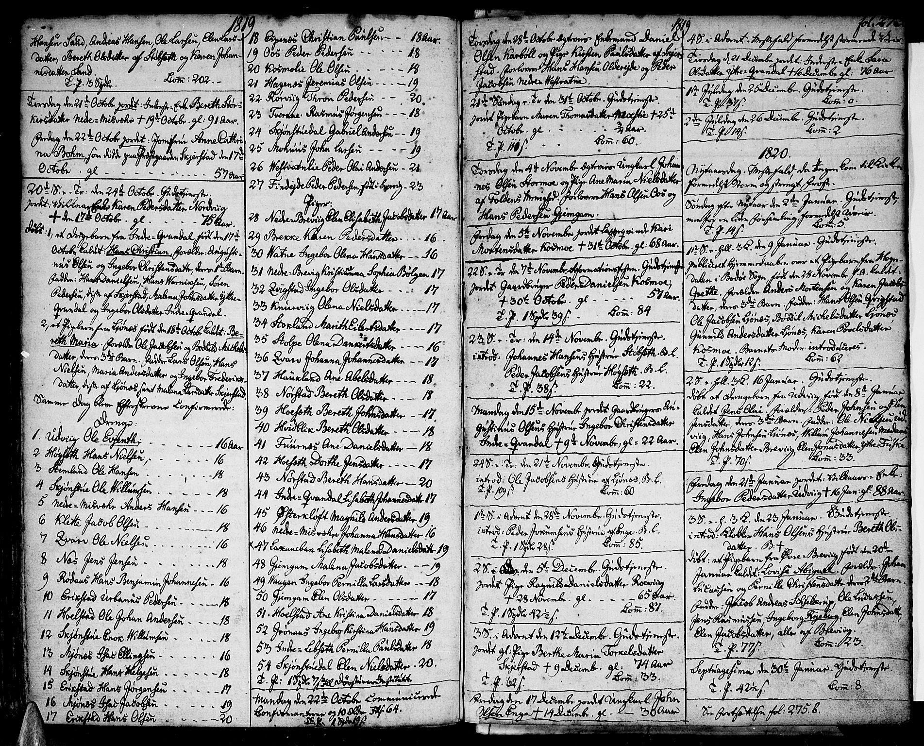 Ministerialprotokoller, klokkerbøker og fødselsregistre - Nordland, SAT/A-1459/852/L0735: Parish register (official) no. 852A05, 1762-1820, p. 273