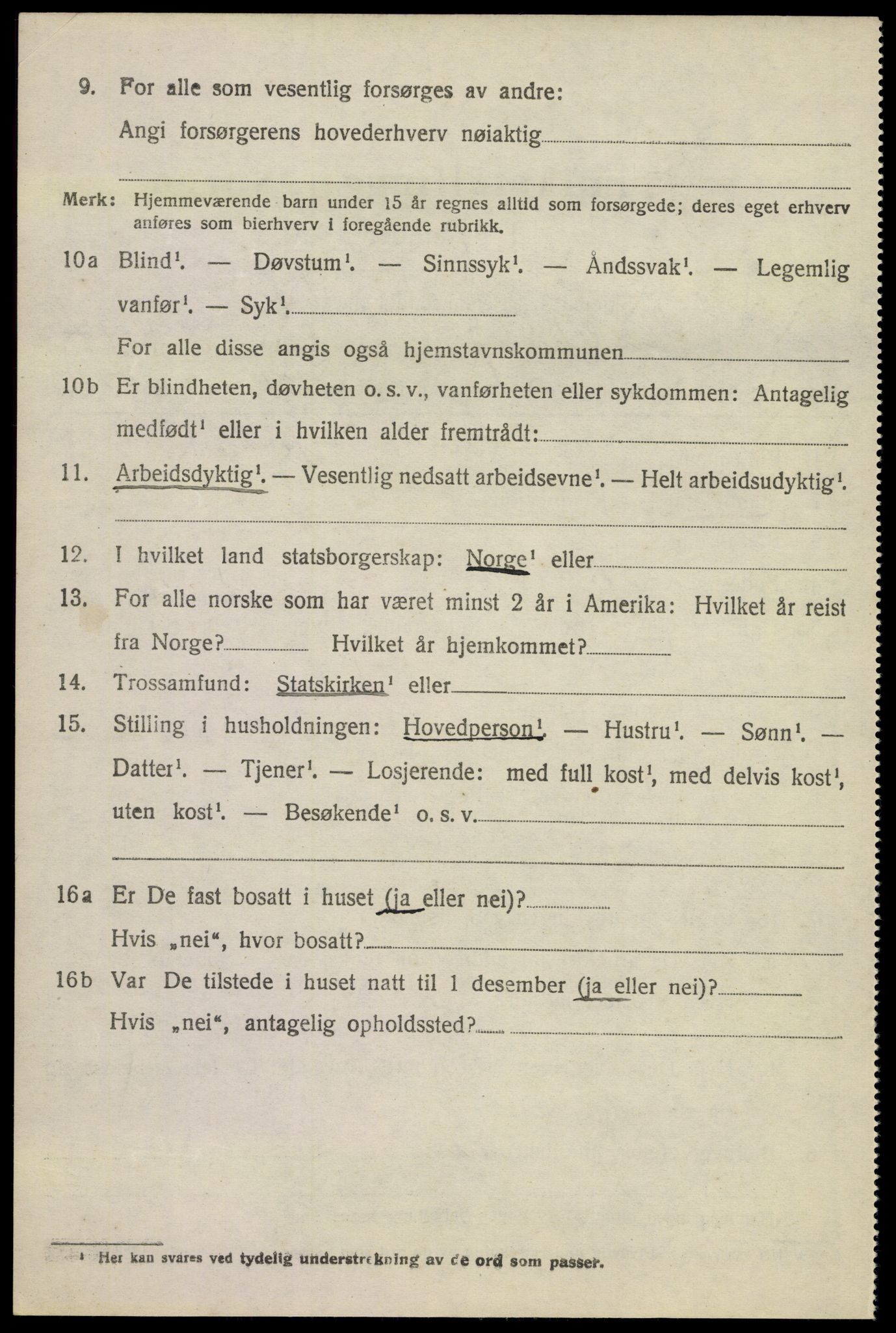 SAKO, 1920 census for Sandeherred, 1920, p. 20175