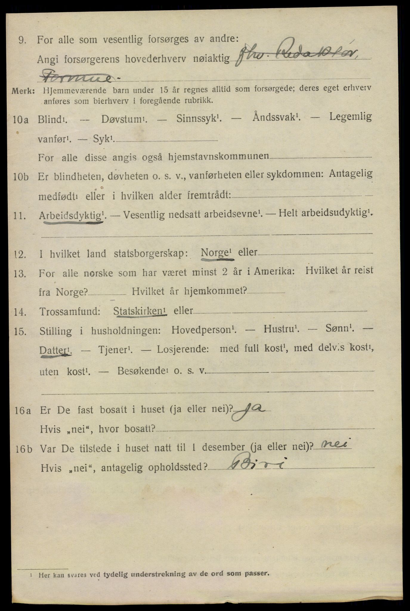 SAO, 1920 census for Kråkstad, 1920, p. 4162