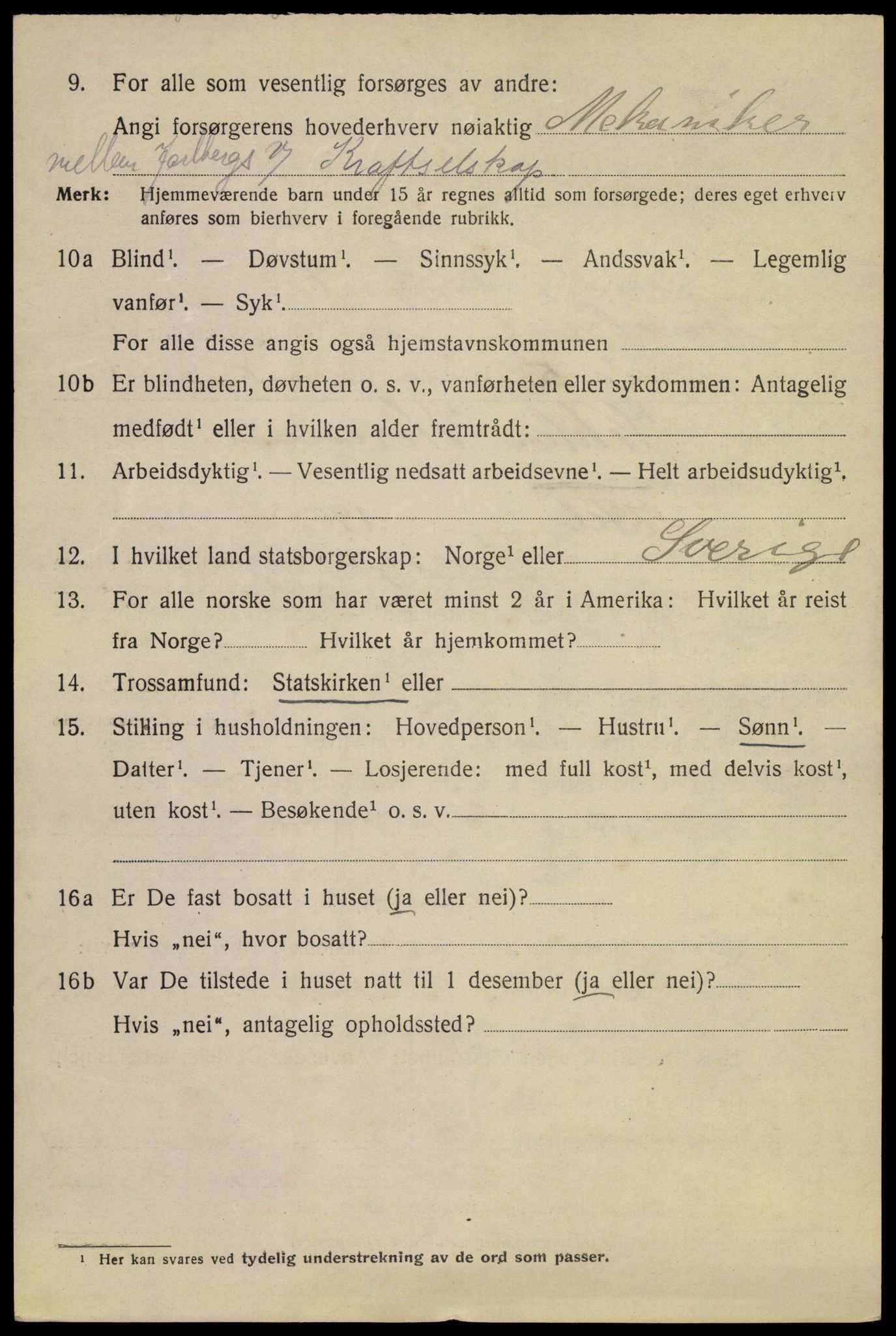 SAKO, 1920 census for Tønsberg, 1920, p. 18188