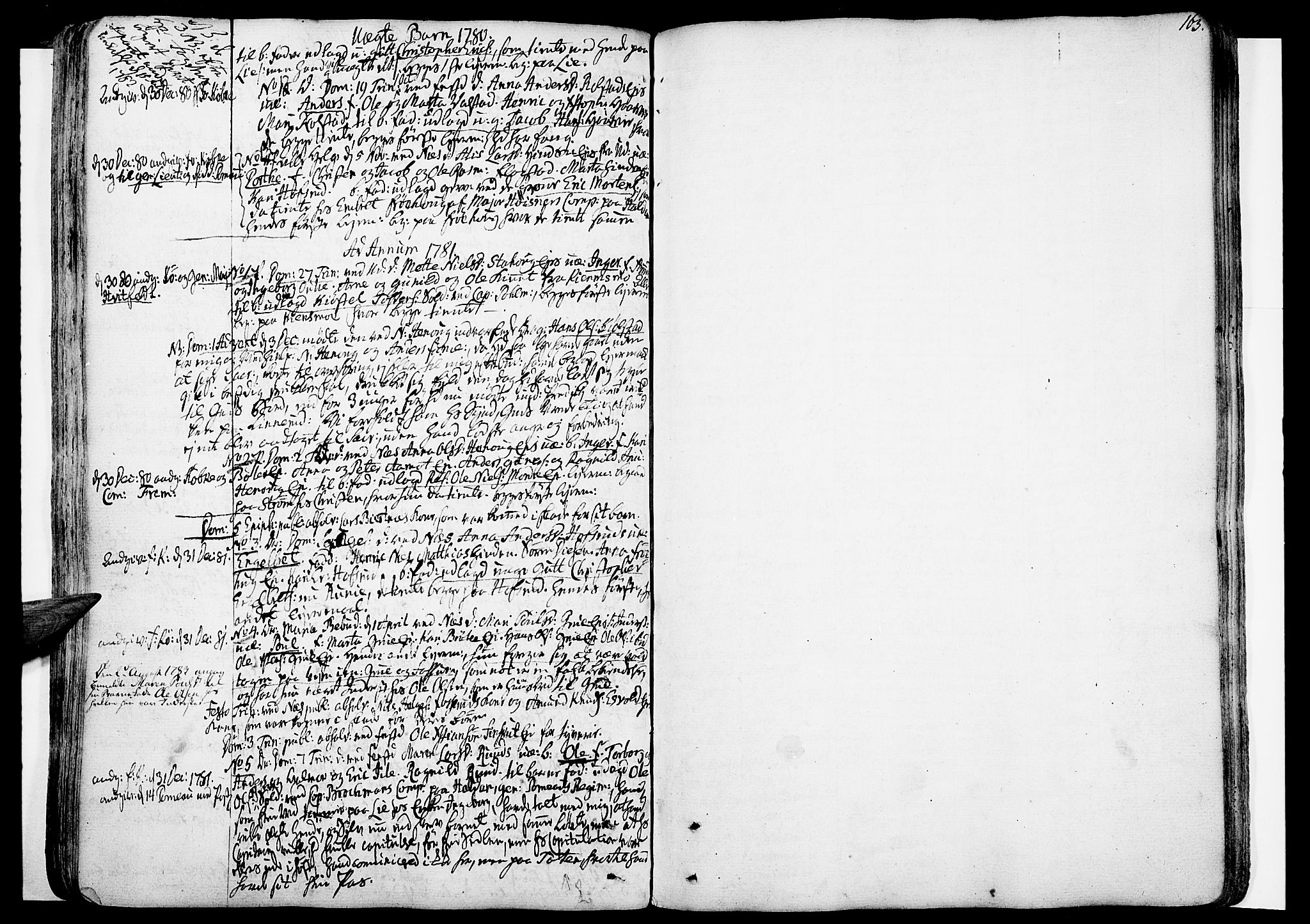 Nes prestekontor Kirkebøker, SAO/A-10410/F/Fa/L0003: Parish register (official) no. I 3, 1734-1781, p. 163