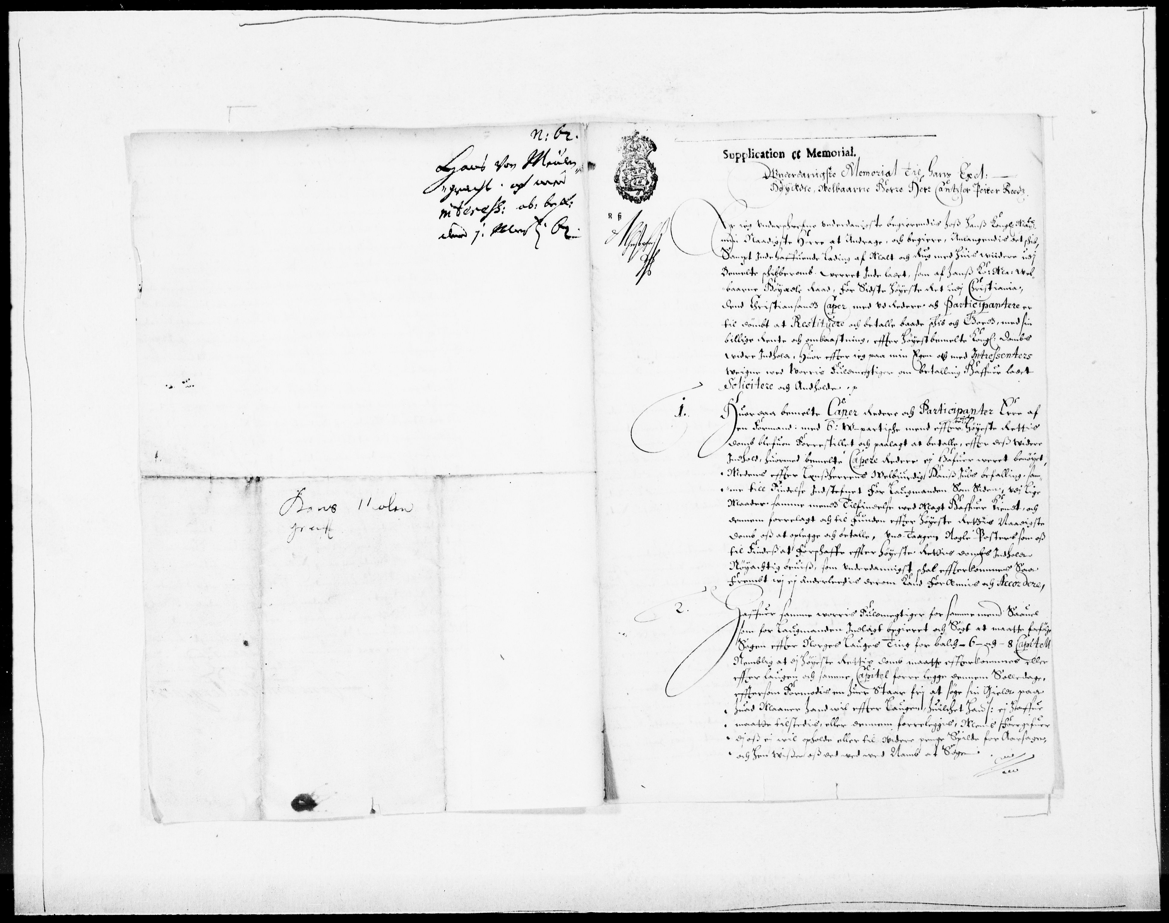 Danske Kanselli 1572-1799, AV/RA-EA-3023/F/Fc/Fcc/Fcca/L0022: Norske innlegg 1572-1799, 1662, p. 47