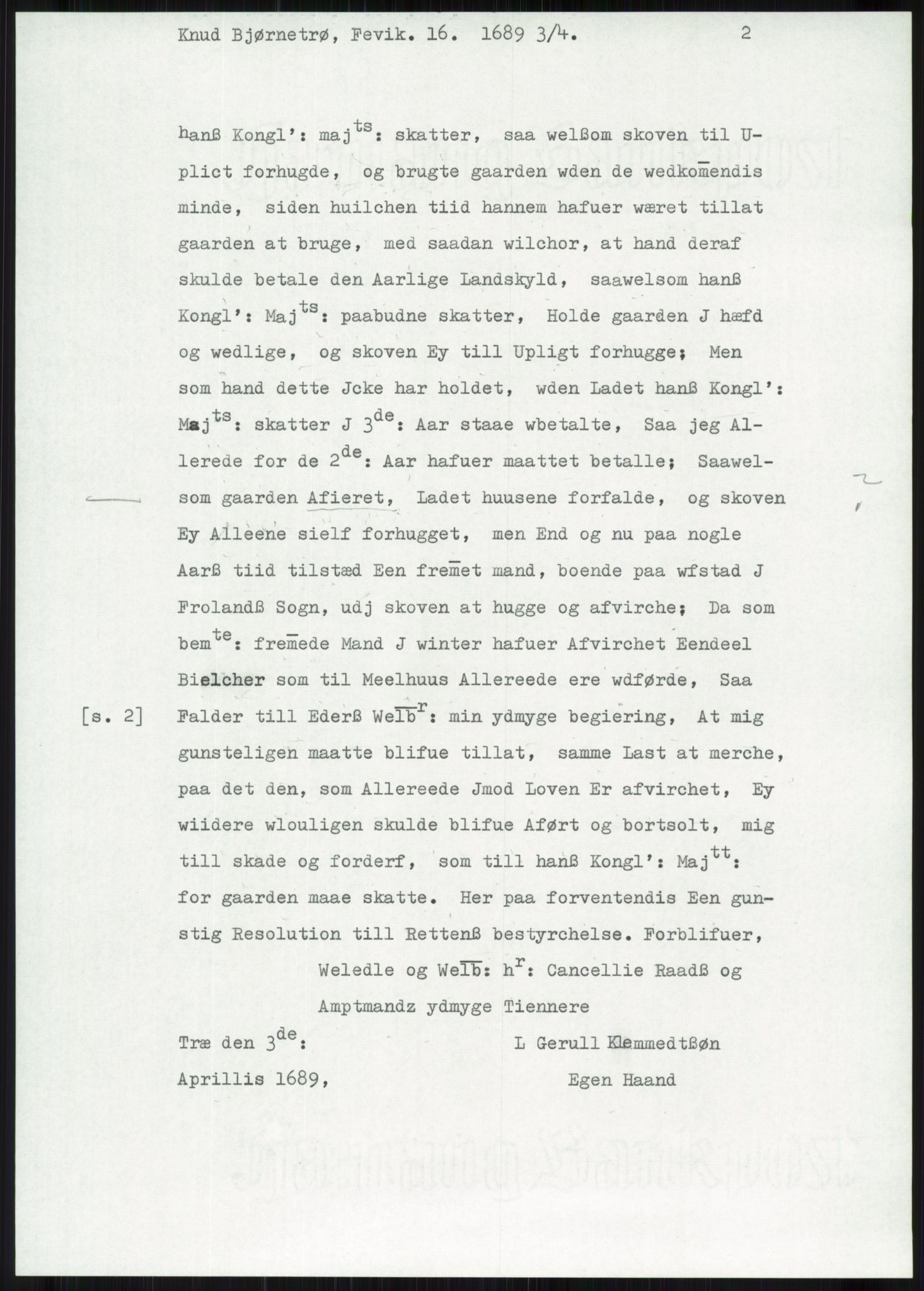 Samlinger til kildeutgivelse, Diplomavskriftsamlingen, AV/RA-EA-4053/H/Ha, p. 445