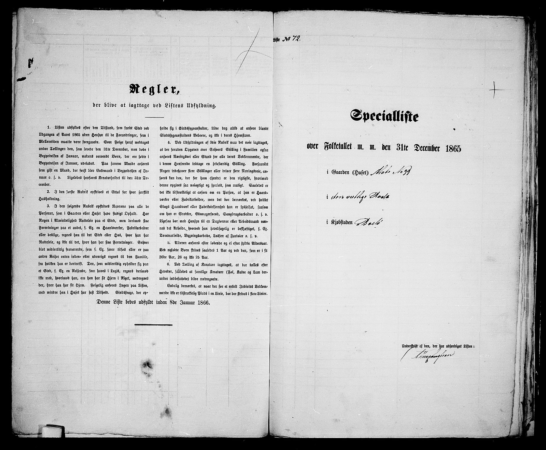 RA, 1865 census for Bodø/Bodø, 1865, p. 135